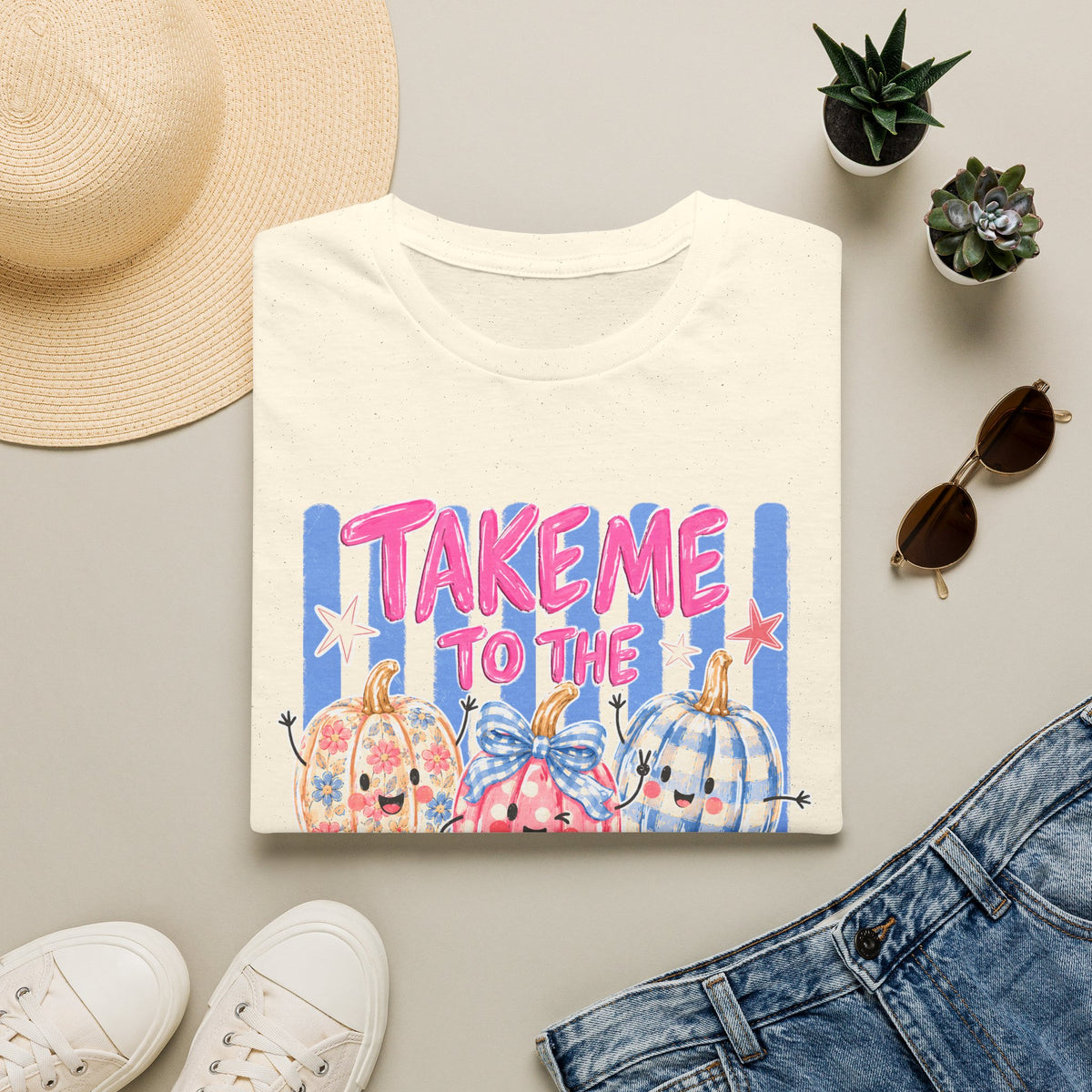 Take Me To The Pumpkin Patch Tee - Gildan
