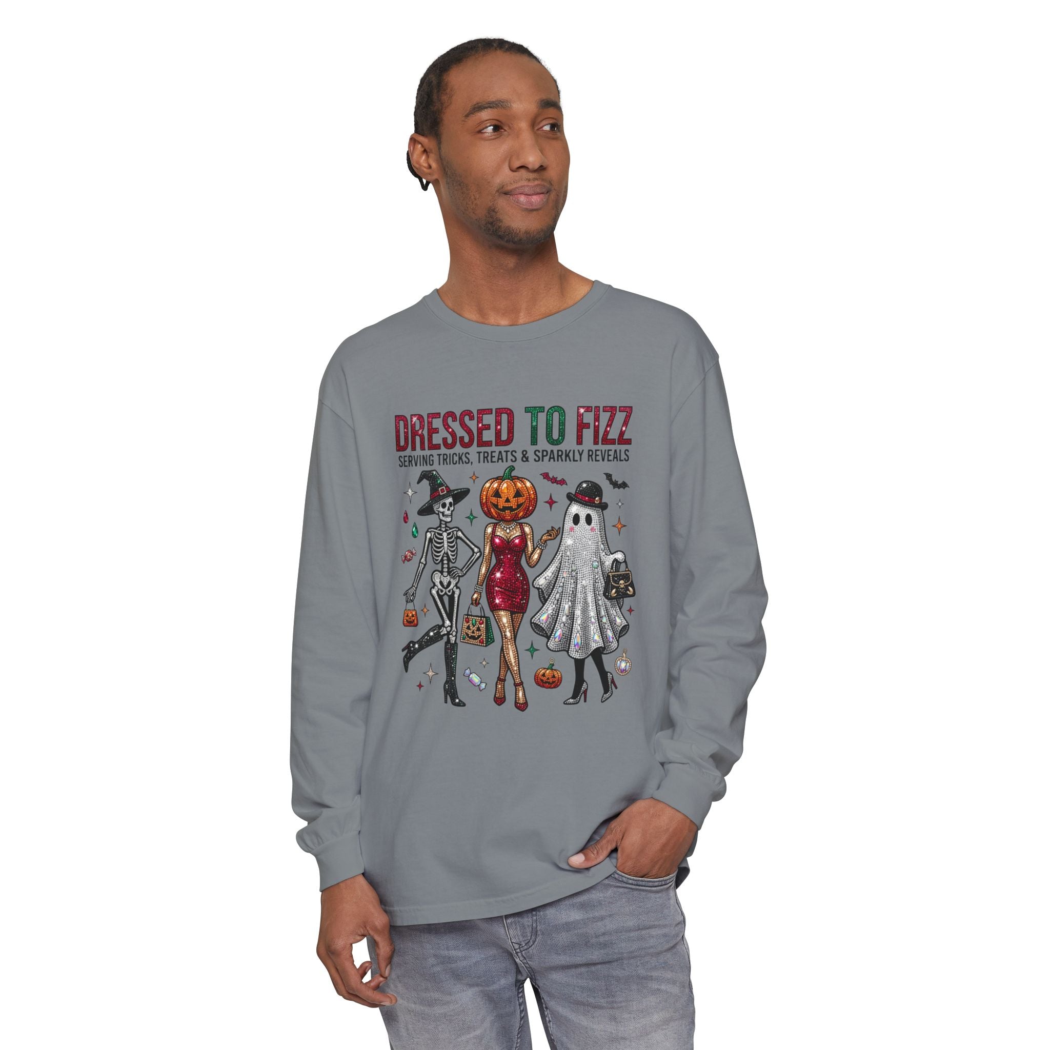 Dressed To Fizz Long Sleeve - Comfort Colors