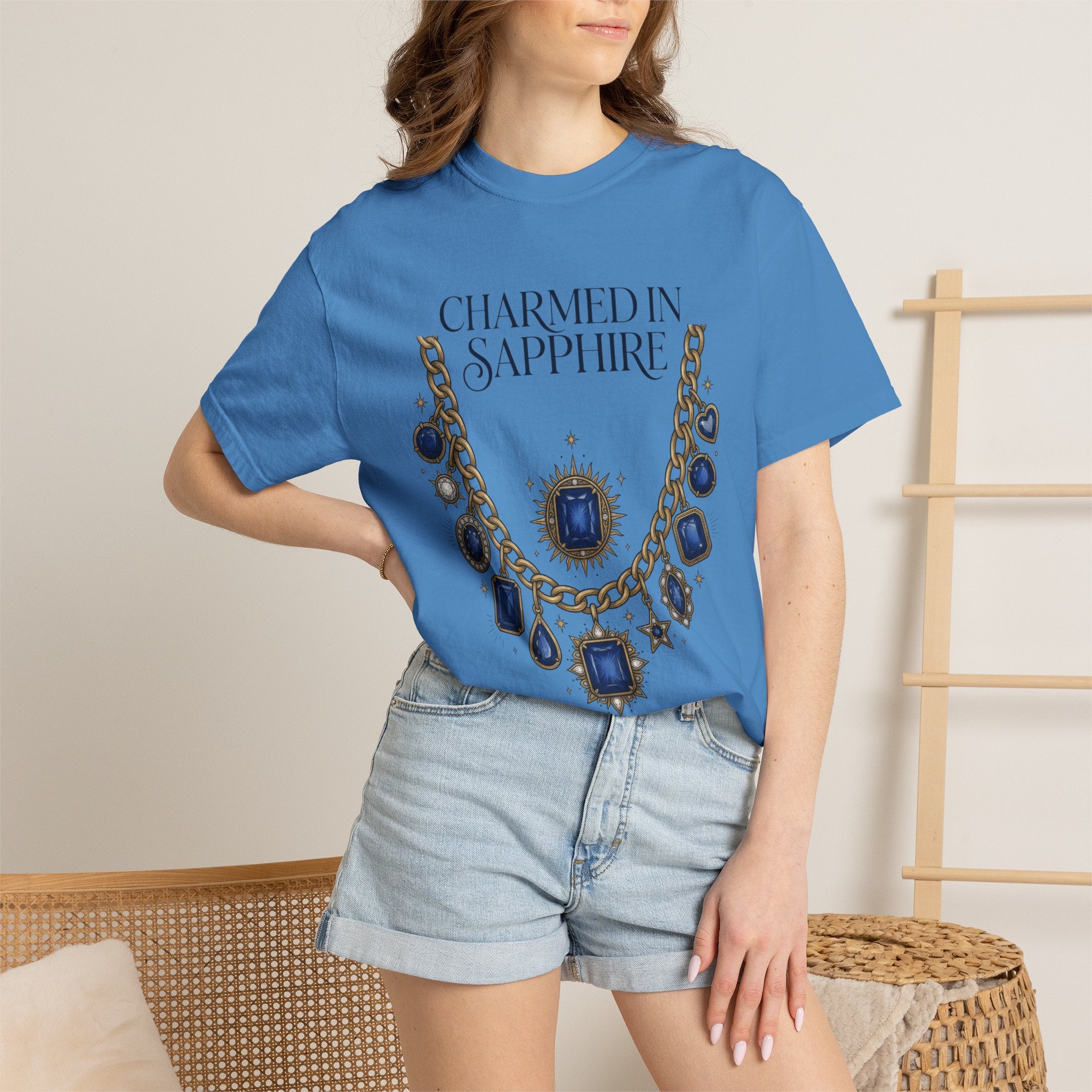 Charmed in Sapphire Tee - Comfort Colors