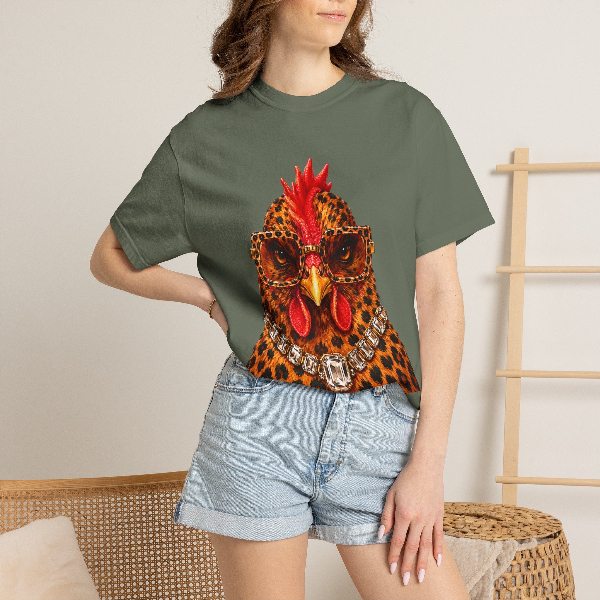 Sassy Chicken Tee - Comfort Colors