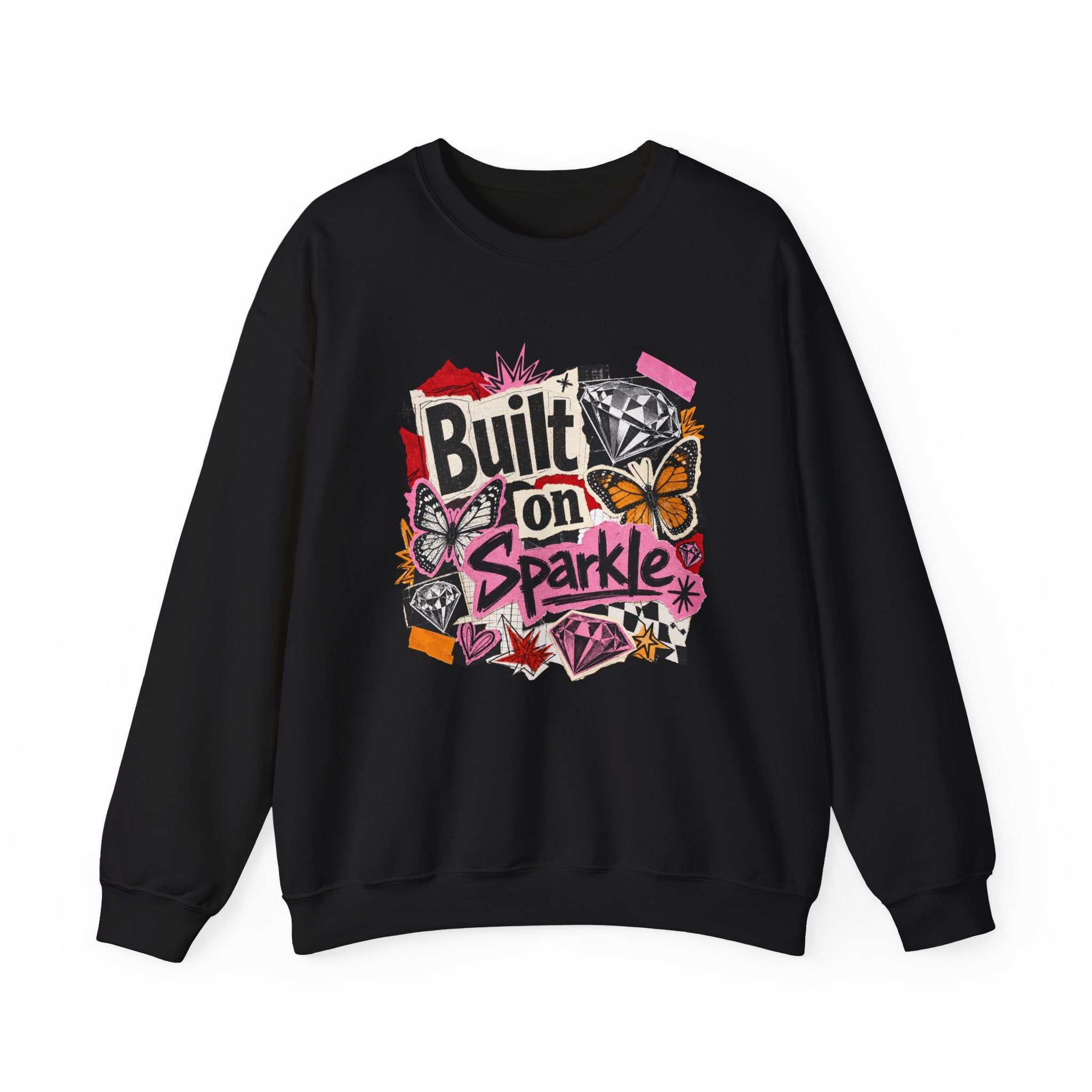 Built on Sparkle Sweatshirt - Gildan