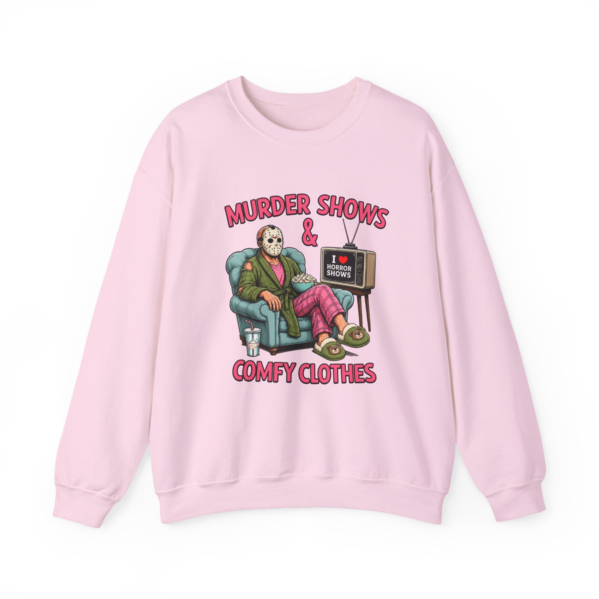 Murder Shows and Comfy Clothes Sweatshirt