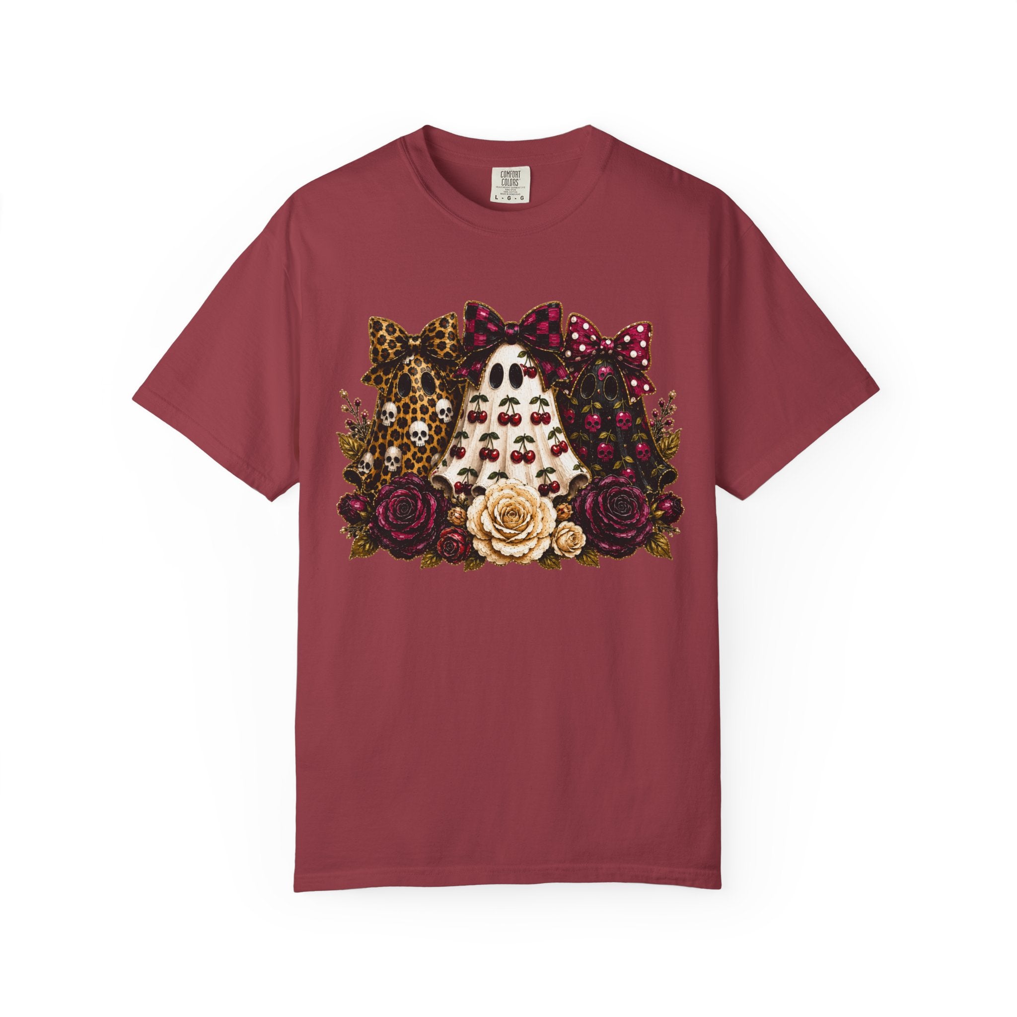 Cherry Ghosts Tee - Comfort Colors