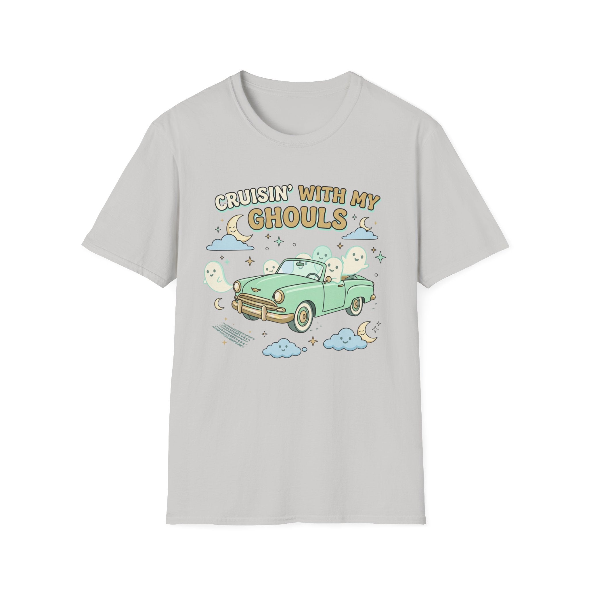 Cruisin' With My Ghouls Tee - Gildan