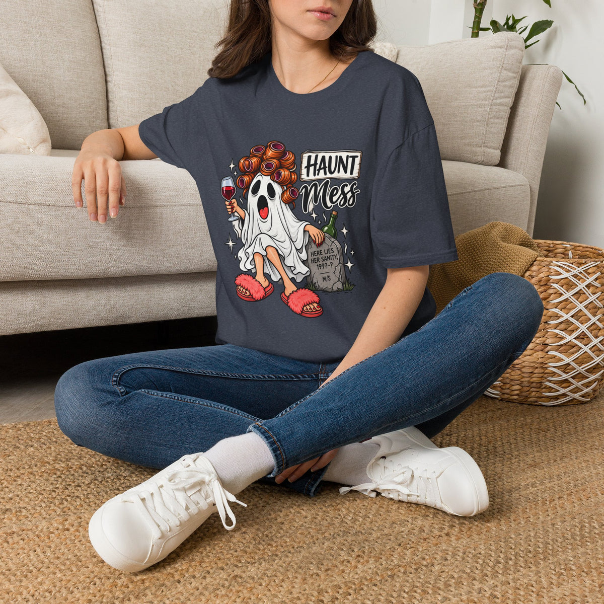 Haunt Mess Tee - Gildan