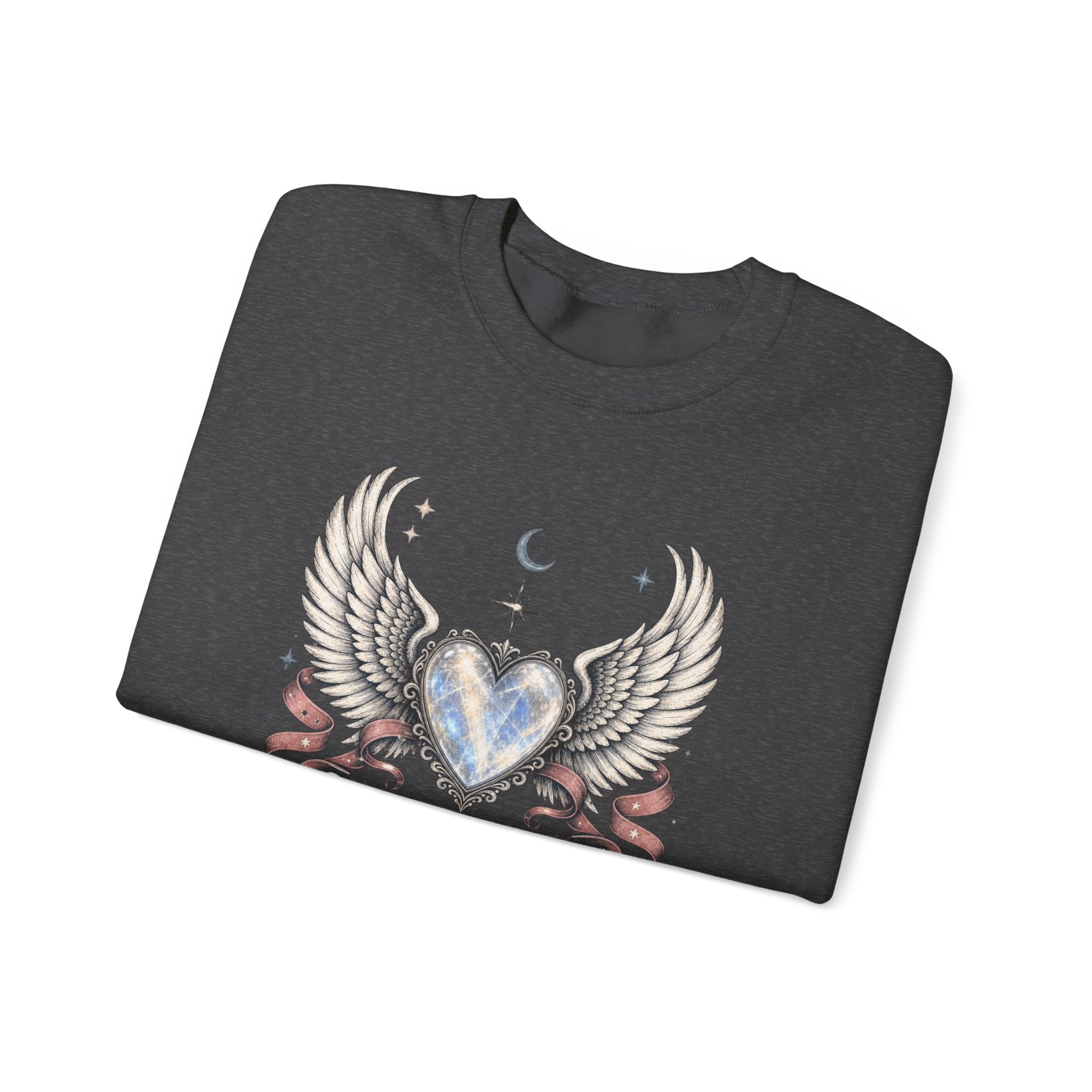 Soft Heart Strong Wings Sweatshirt - Gildan
