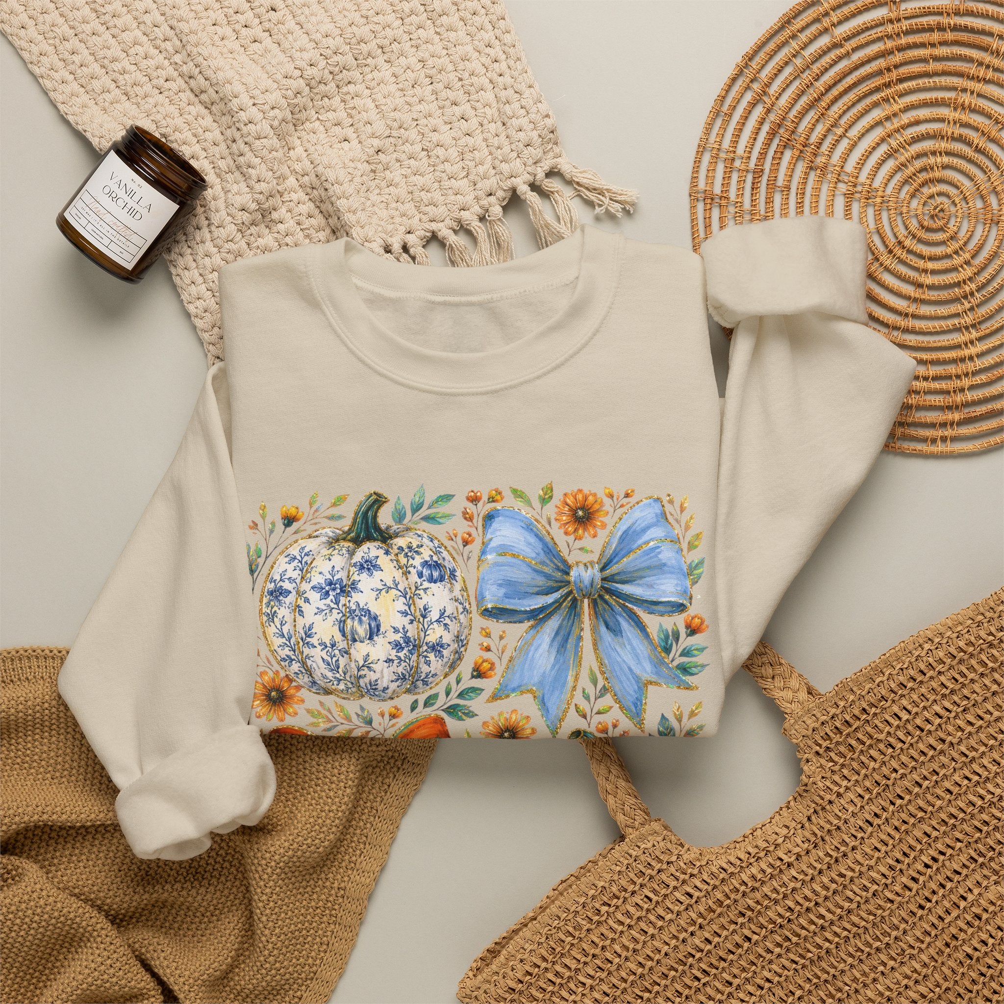 Fall Autumn Cozy Sweatshirt - Gildan