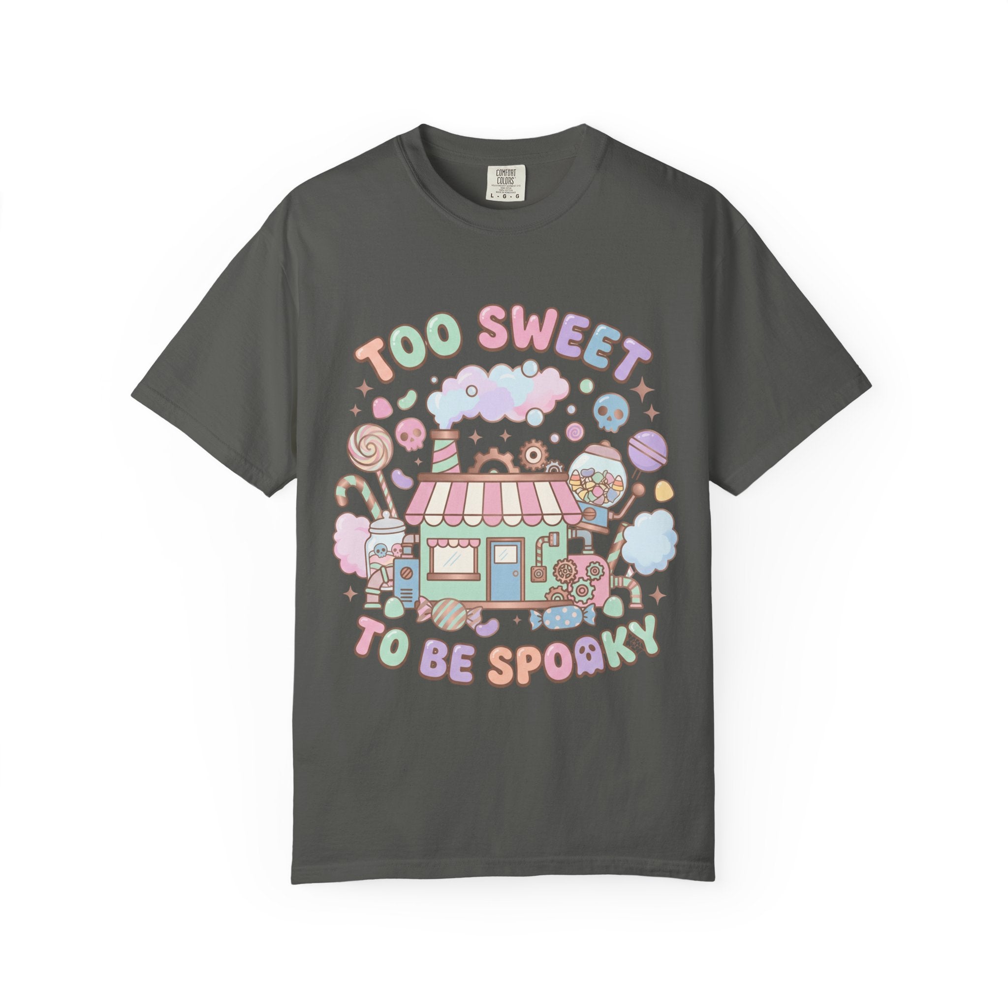 Too Sweet To Be Spooky Tee - Comfort Colors