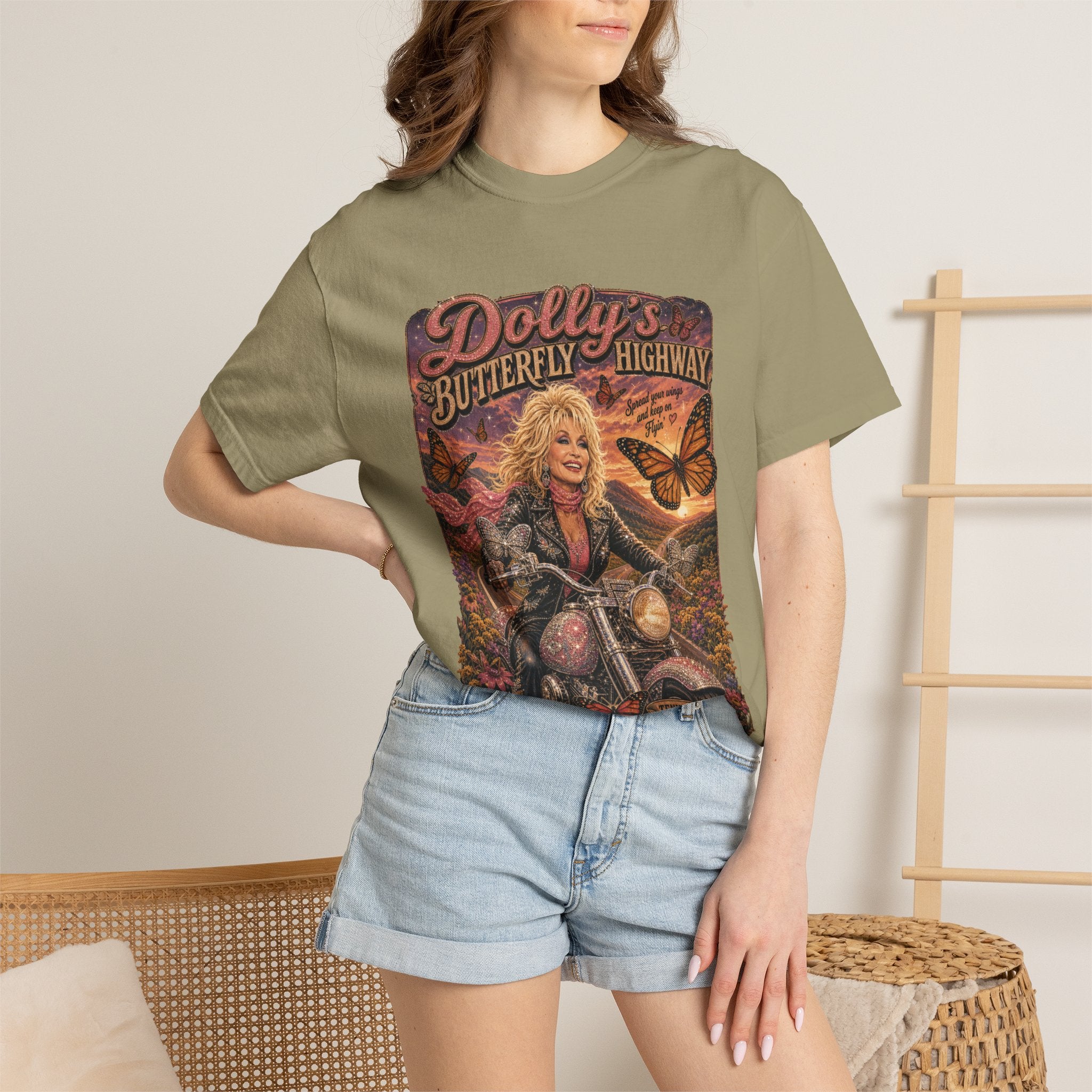 Dolly's Butterfly Highway Tee