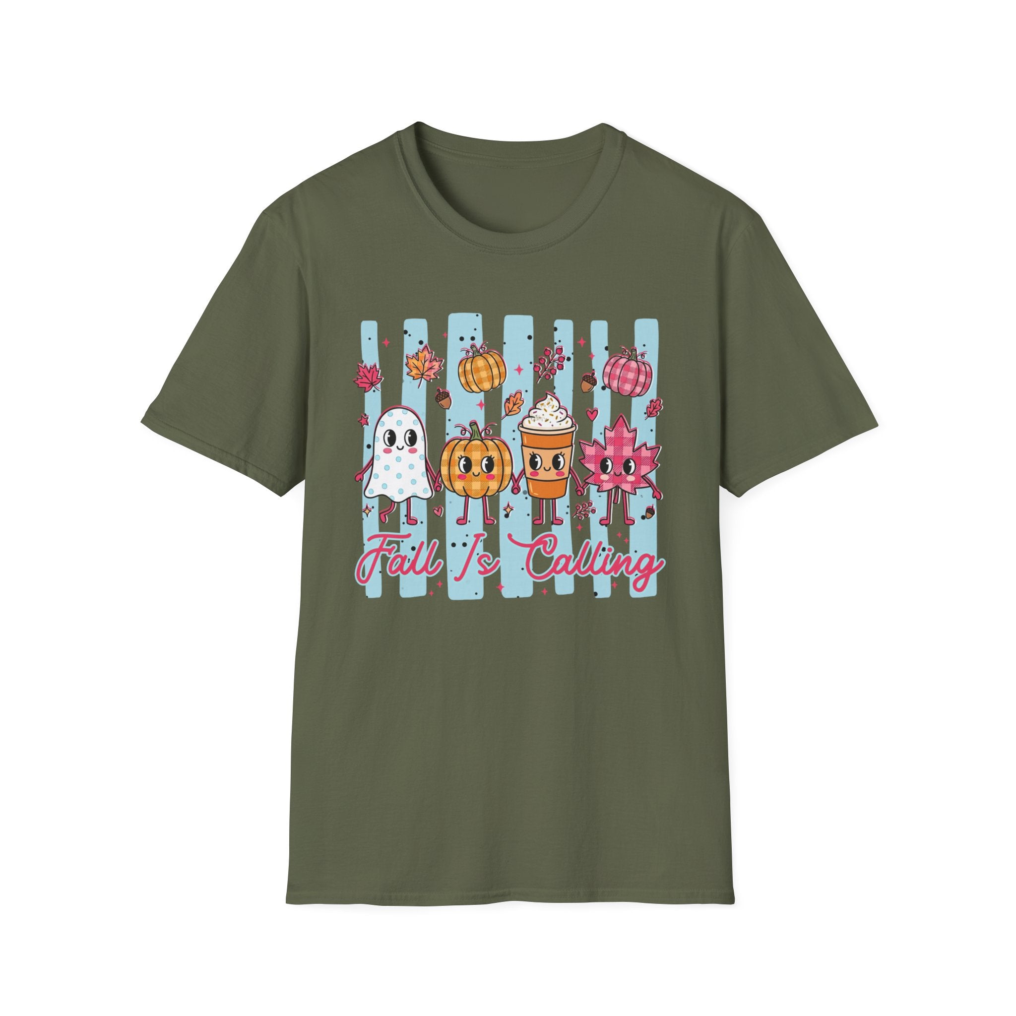 Fall Is Calling Tee - Gildan