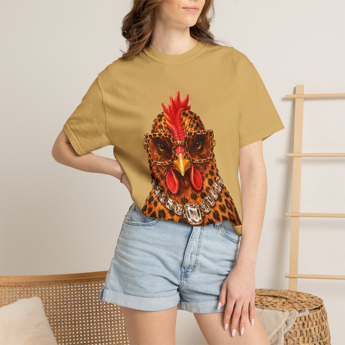 Sassy Chicken Tee - Comfort Colors