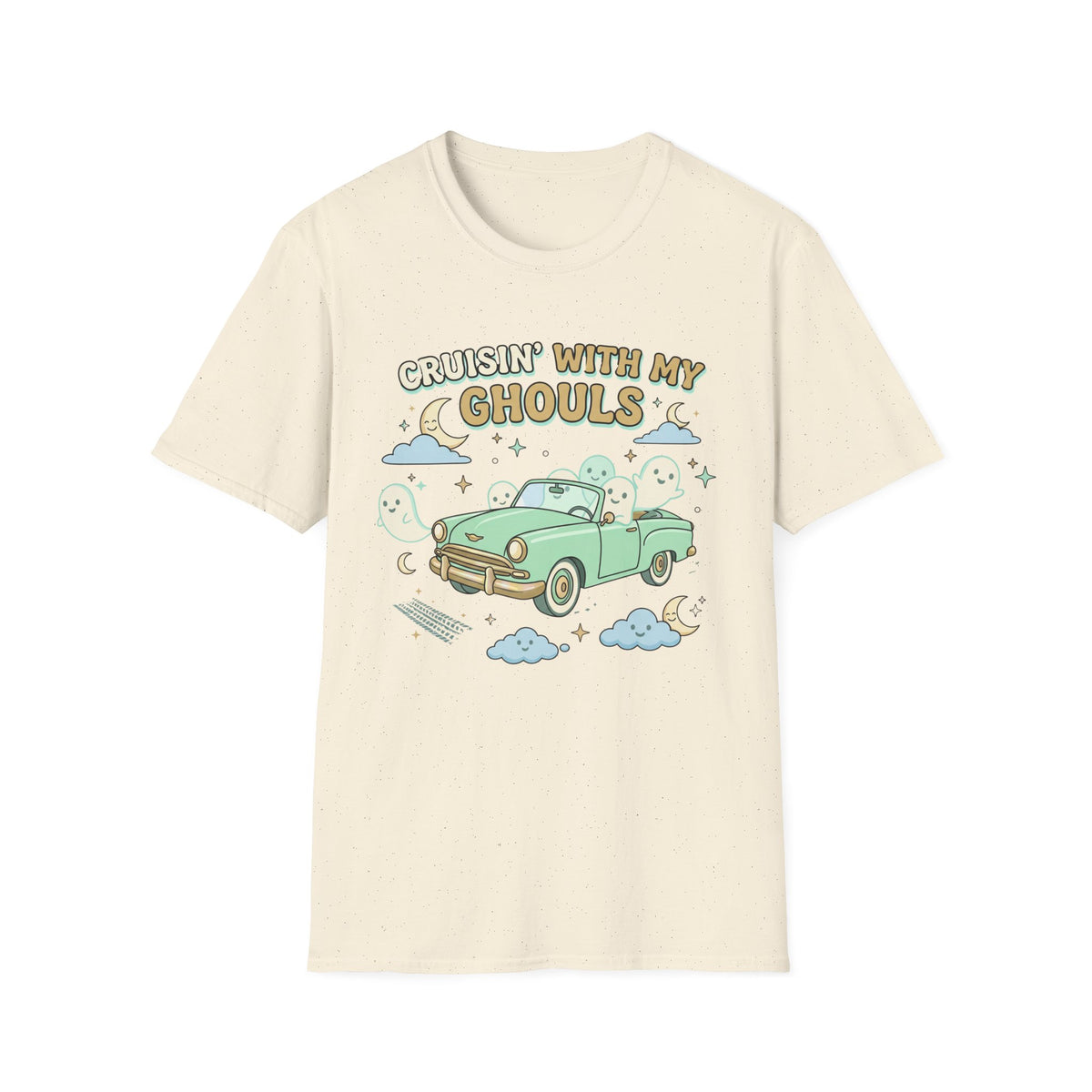Cruisin' With My Ghouls Tee - Gildan