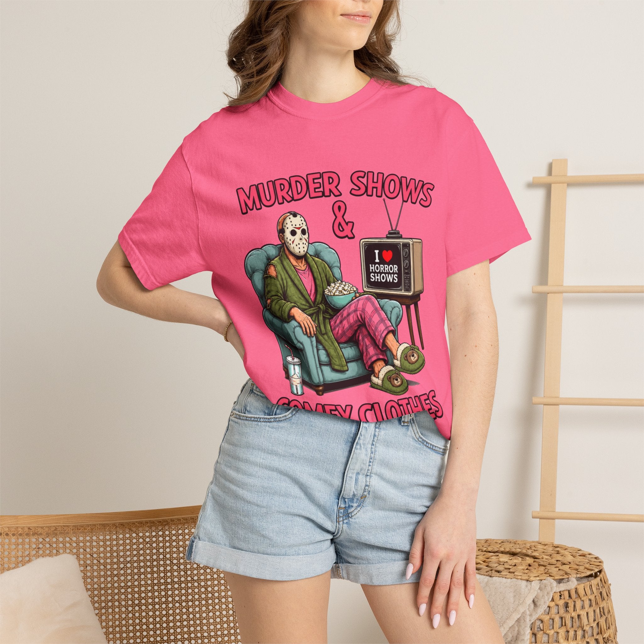 Murder Shows and Comfy Clothes T-shirt - Comfort colors