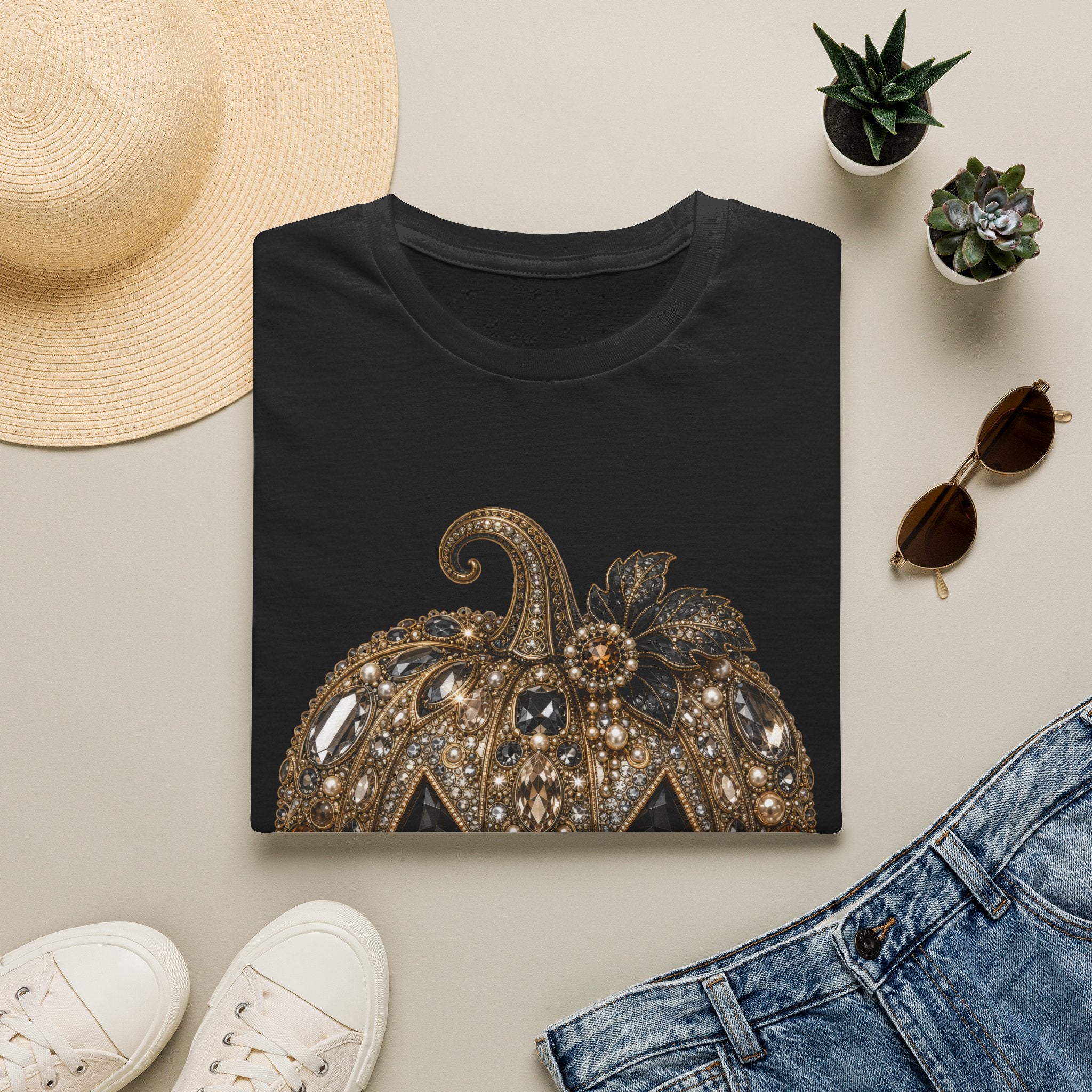 The Jeweled Pumpkin Tee - Gildan