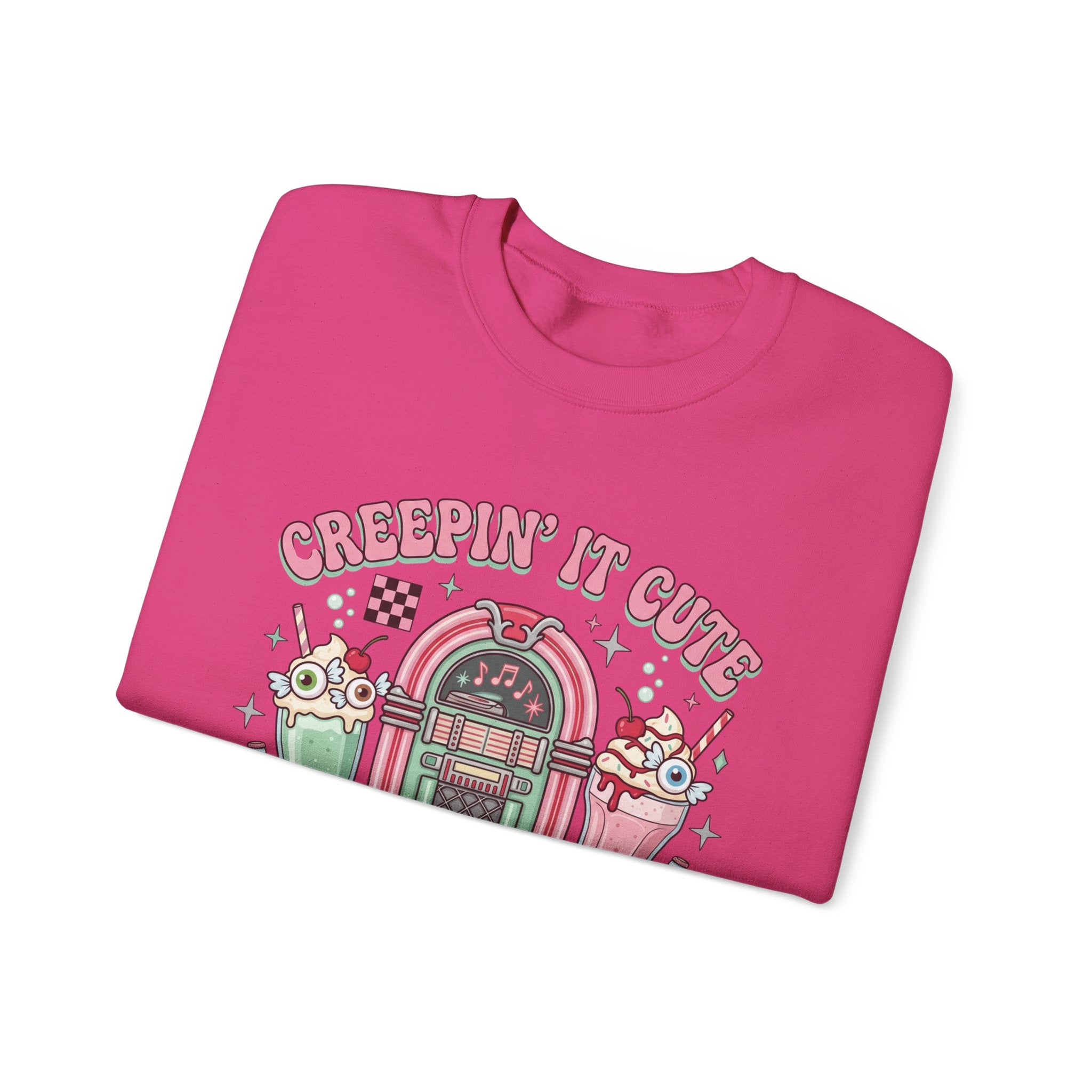 Creepin' It Cute Sweatshirt - Gildan