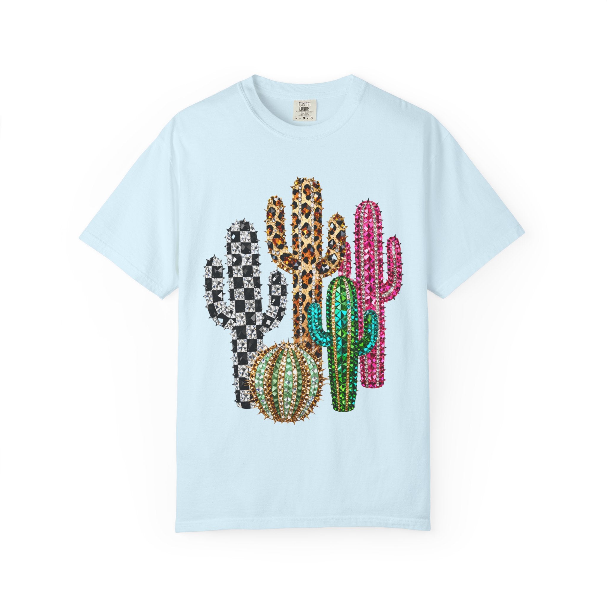 The Jeweled Cactus Tee - Comfort Colors