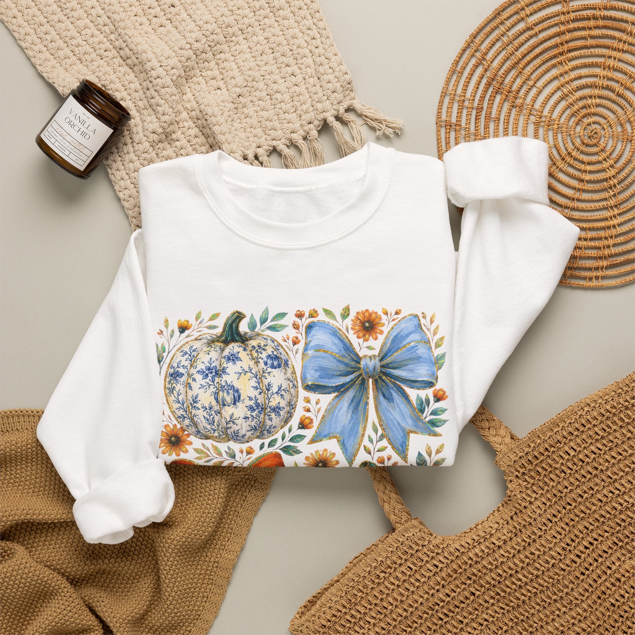 Fall Autumn Cozy Sweatshirt - Gildan