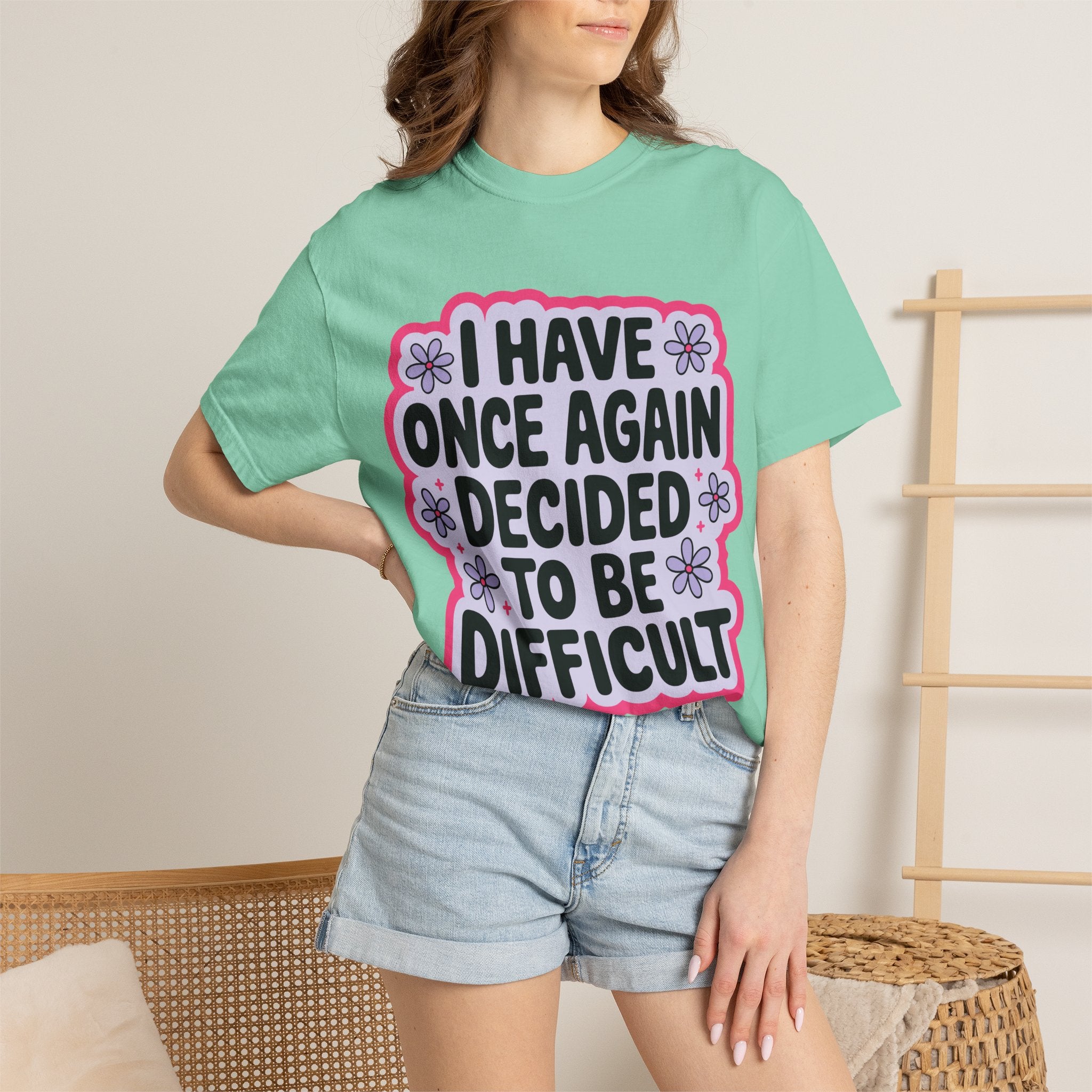 I Have Decided Once Again Tee - Comfort Colors