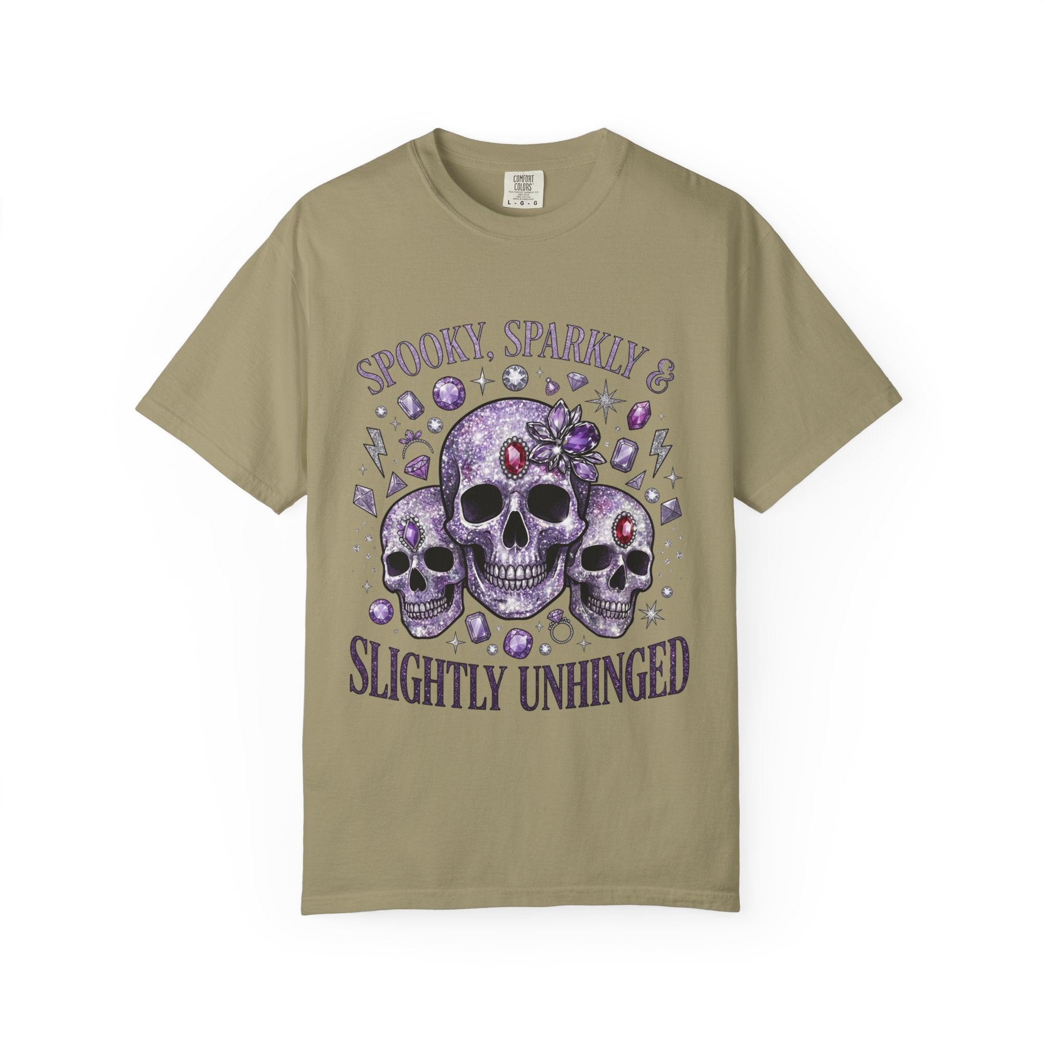 Spooky and Sparkly Tee - Comfort Colors