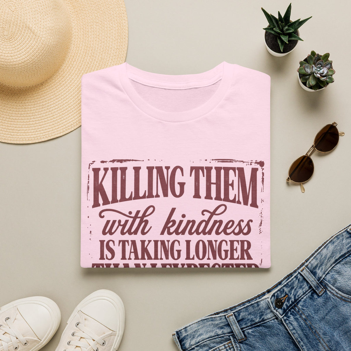 Killing Them With Kindness Tee - Gildan