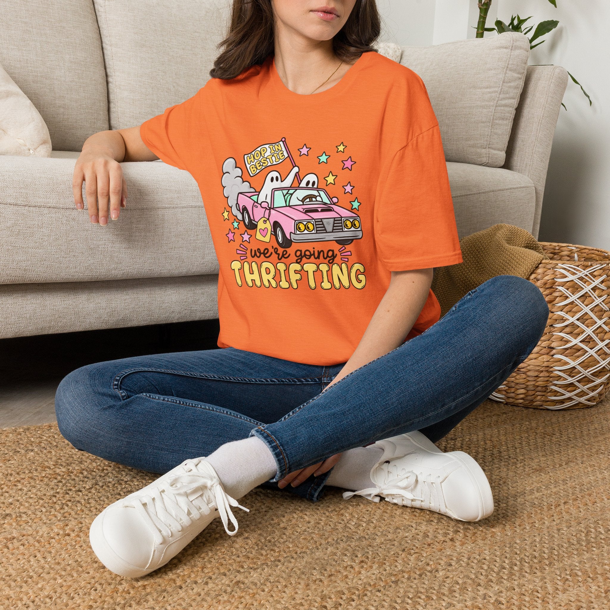 Hop In Bestie Tee - Gildan