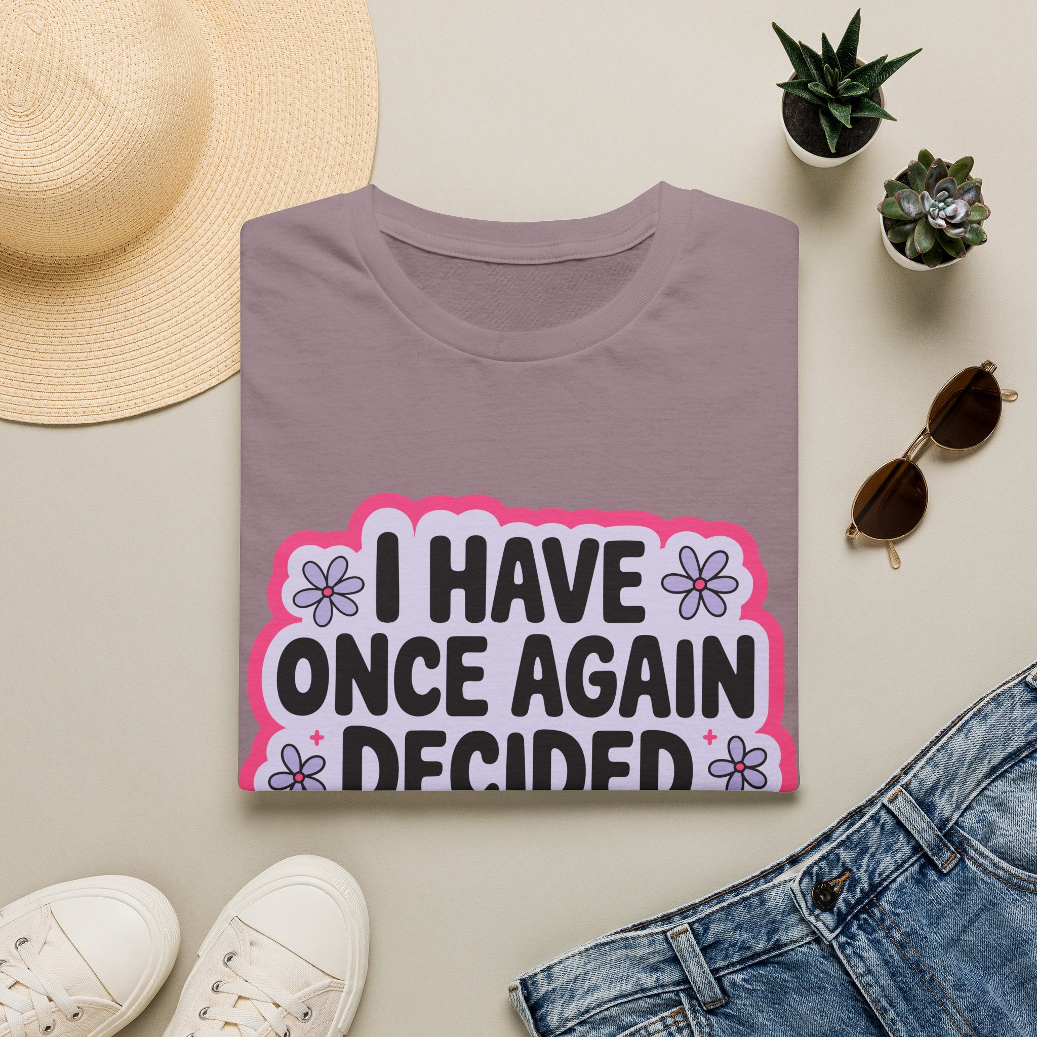 Decided To Be Difficult Tee - Gildan