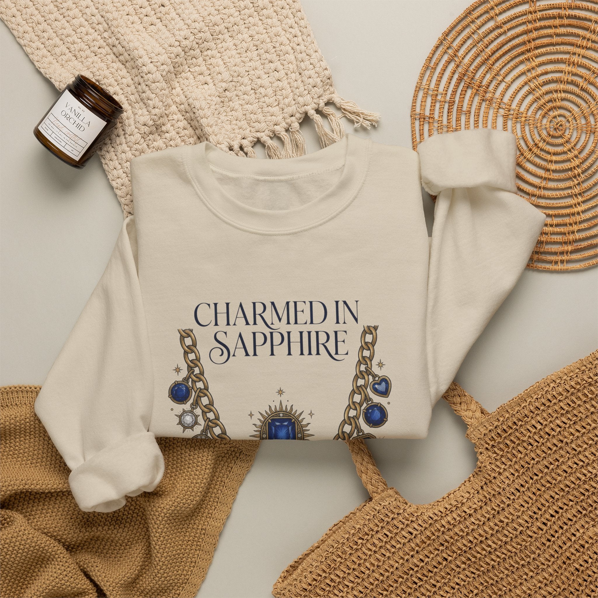 Charmed in Sapphire Sweatshirt - Gildan