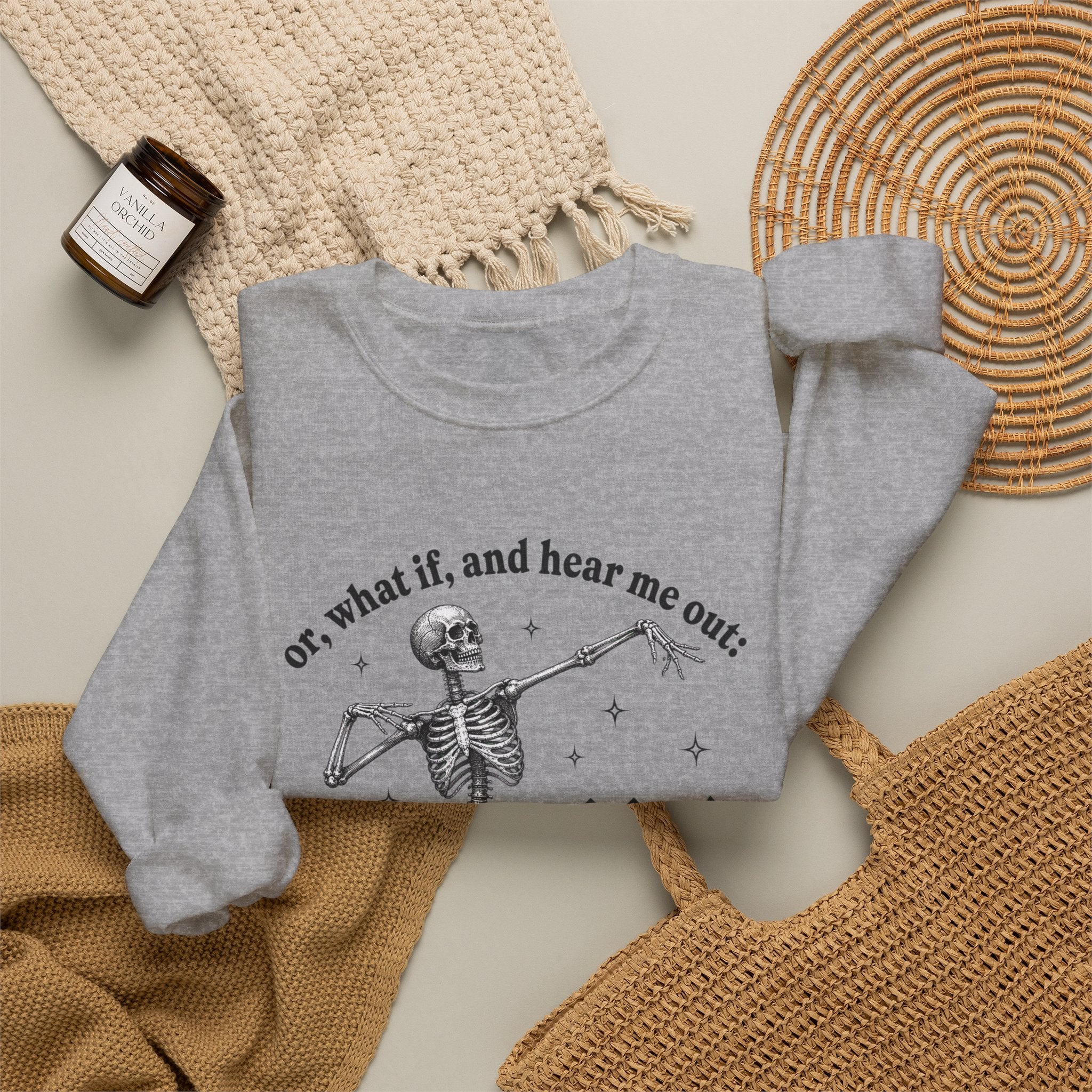 Or What If And Hear Me Out Sweatshirt - Gildan