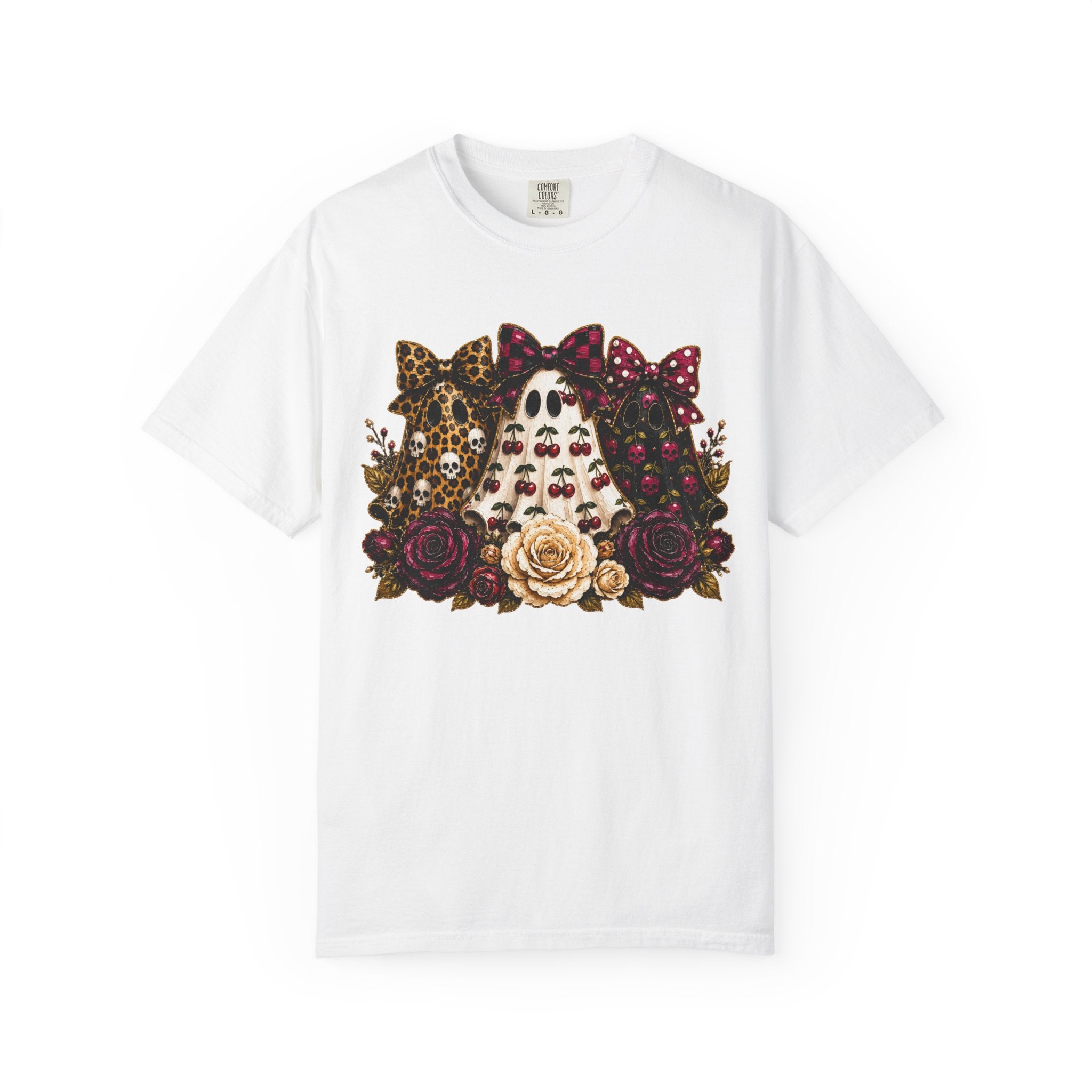Cherry Ghosts Tee - Comfort Colors