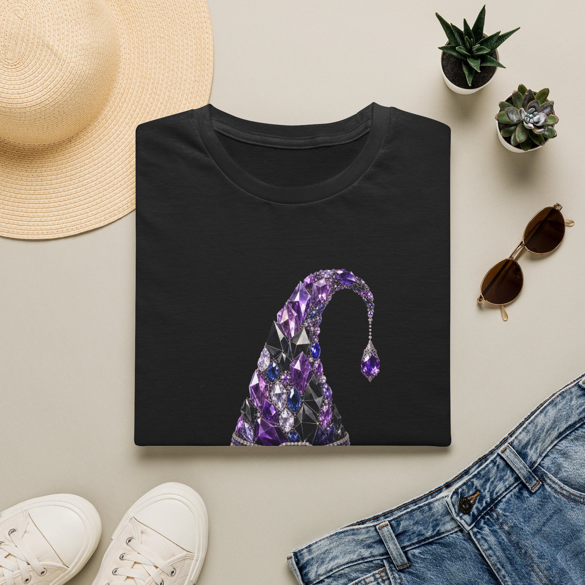 The Jeweled Witches Hat Tee - Gildan