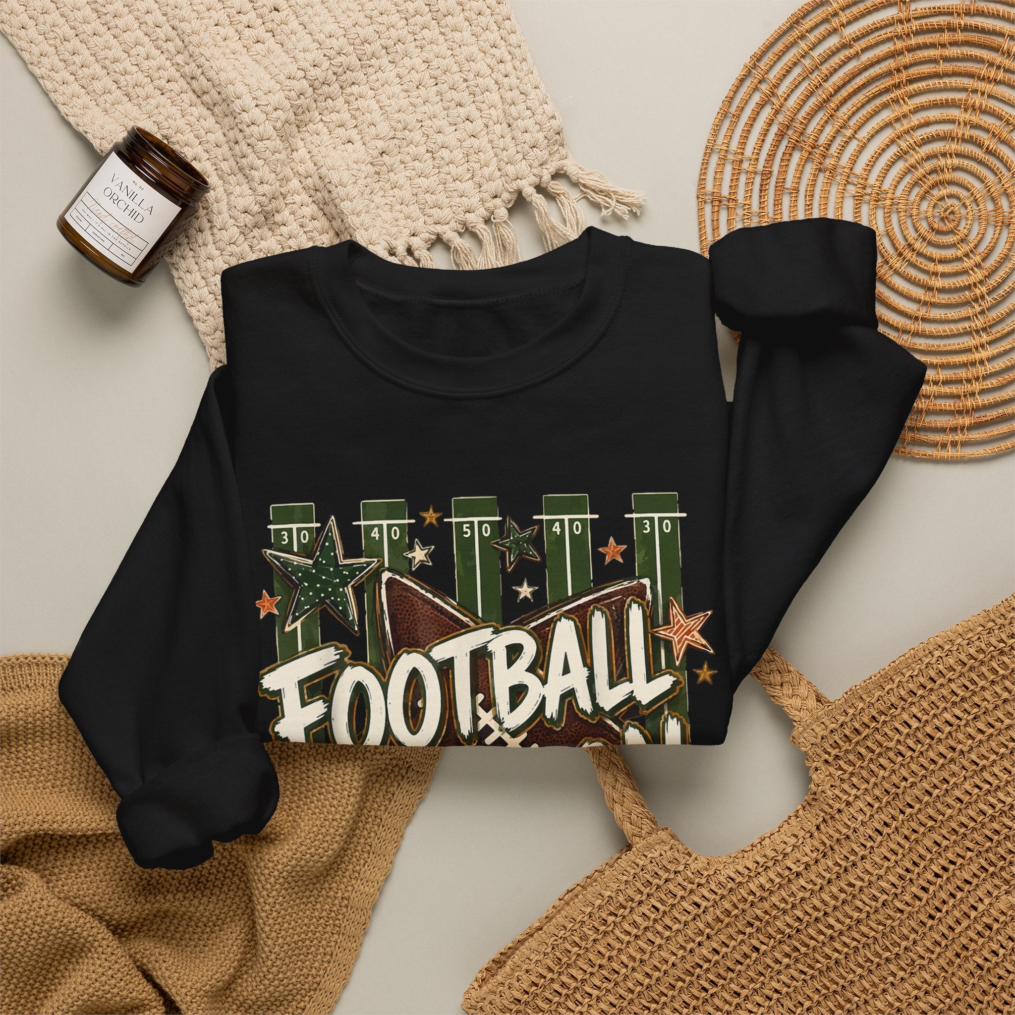 Football Season Sweatshirt - Gildan