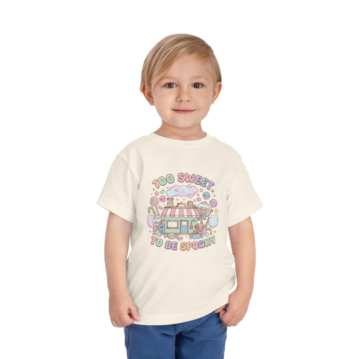 Too Sweet To Be Spooky Toddler Tee