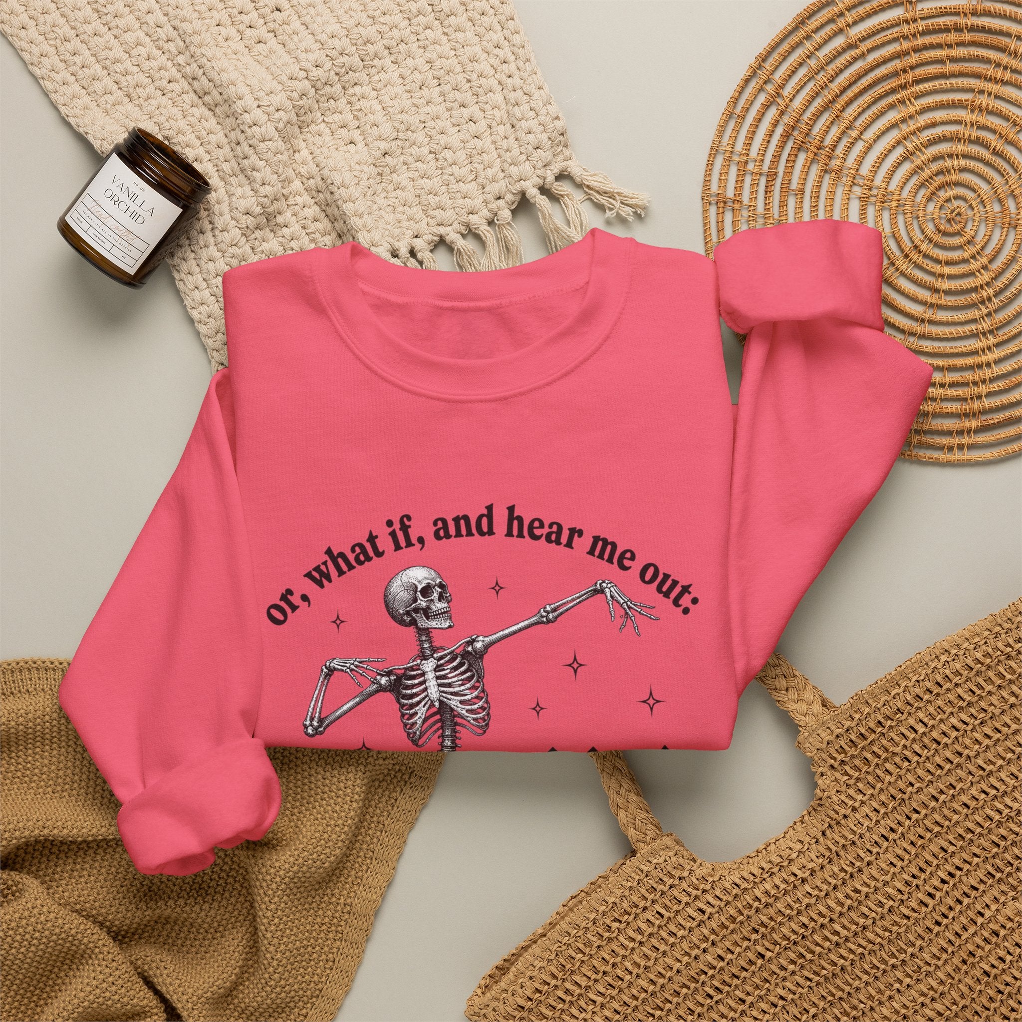 Or What If And Hear Me Out Sweatshirt - Gildan