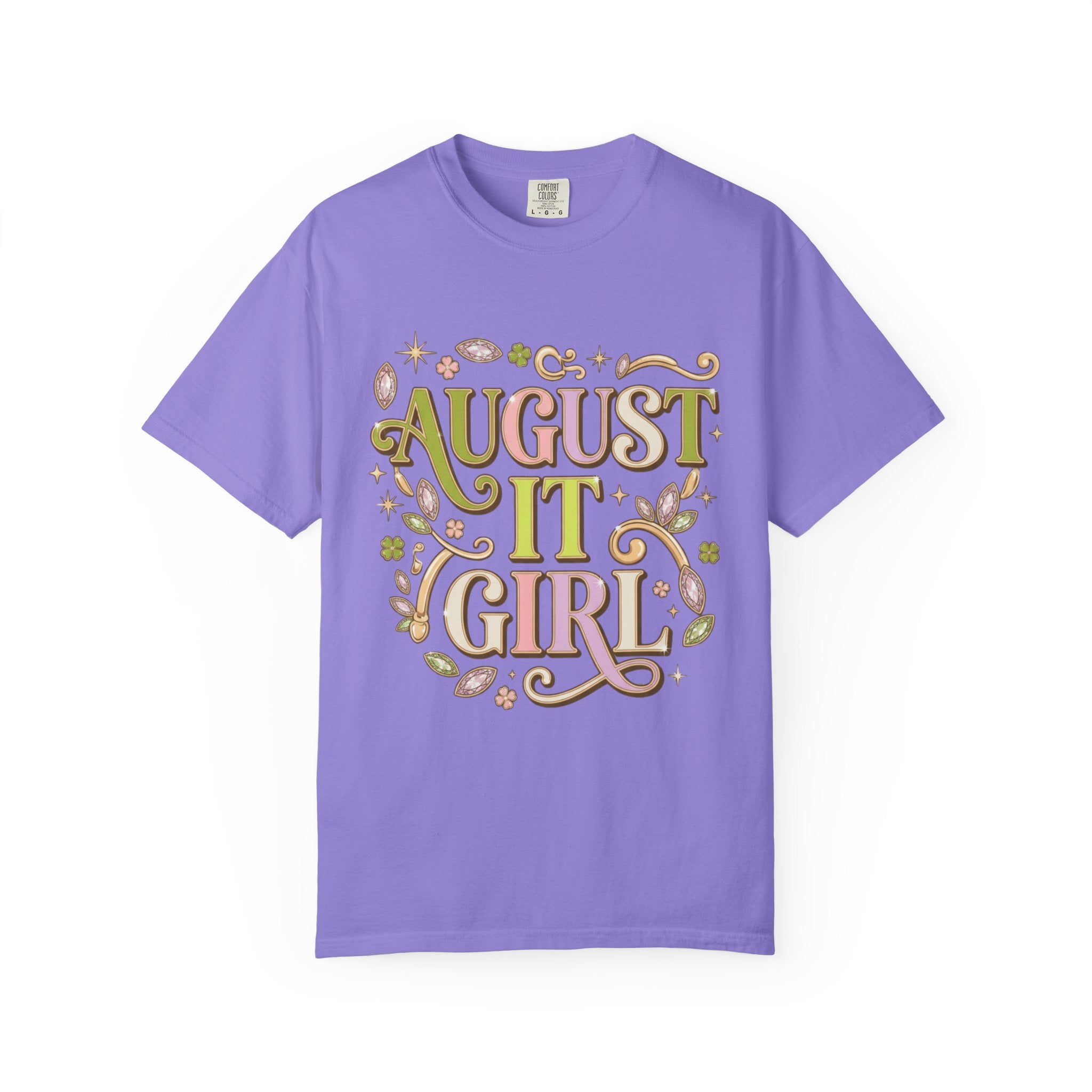 August It Girl Tee - Comfort Colors