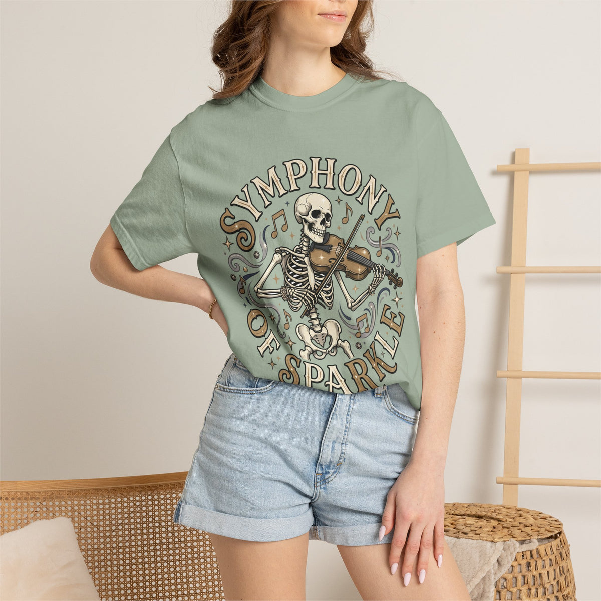 Symphony of Sparkle Tee (Round) - Comfort Colors