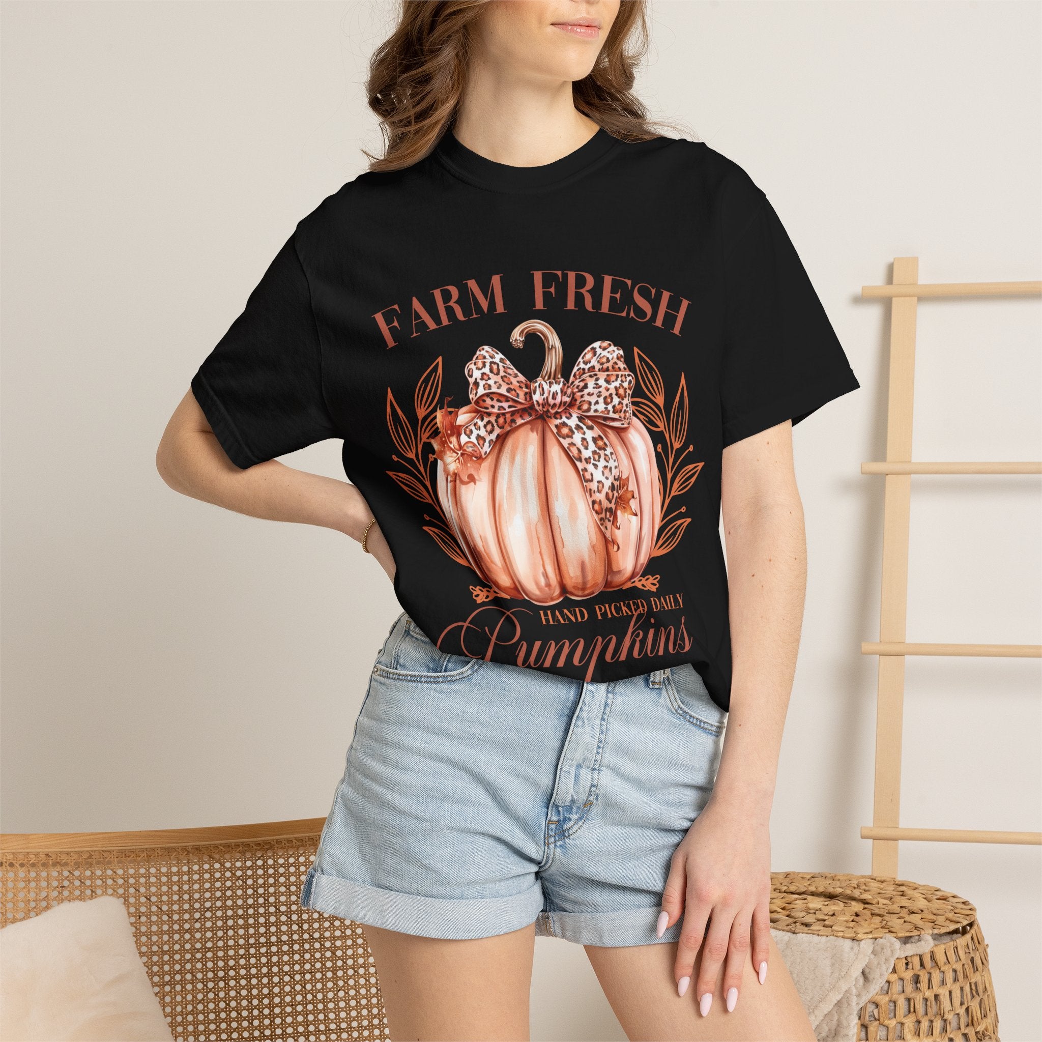 Farm Fresh Pumpkins Tee - Comfort Colors