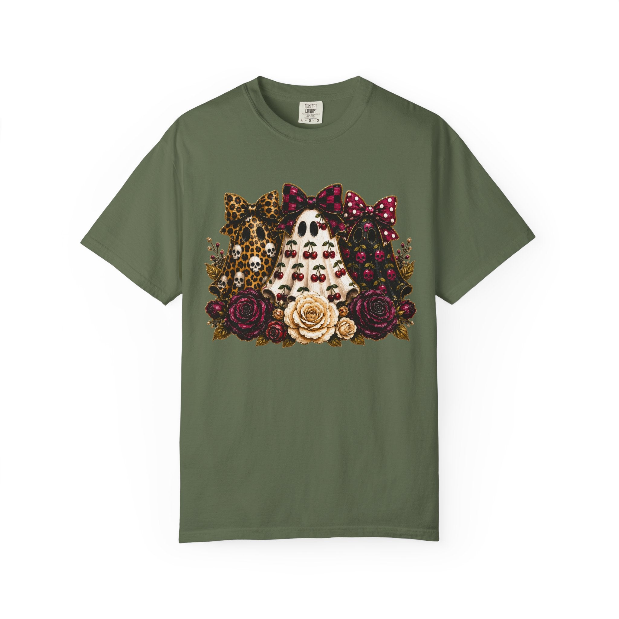 Cherry Ghosts Tee - Comfort Colors