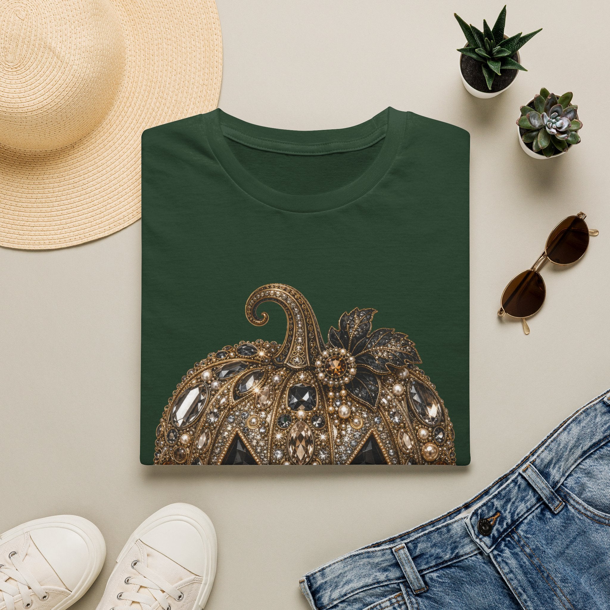 The Jeweled Pumpkin Tee - Gildan
