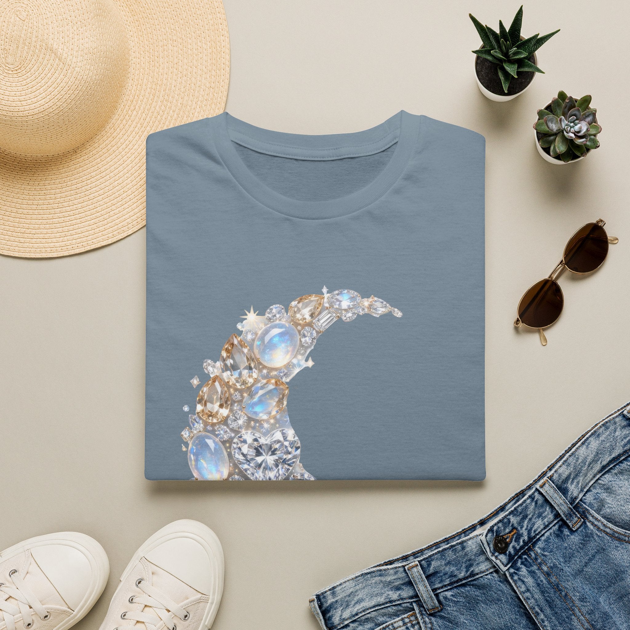 Crescent Moon Tee - Gildan