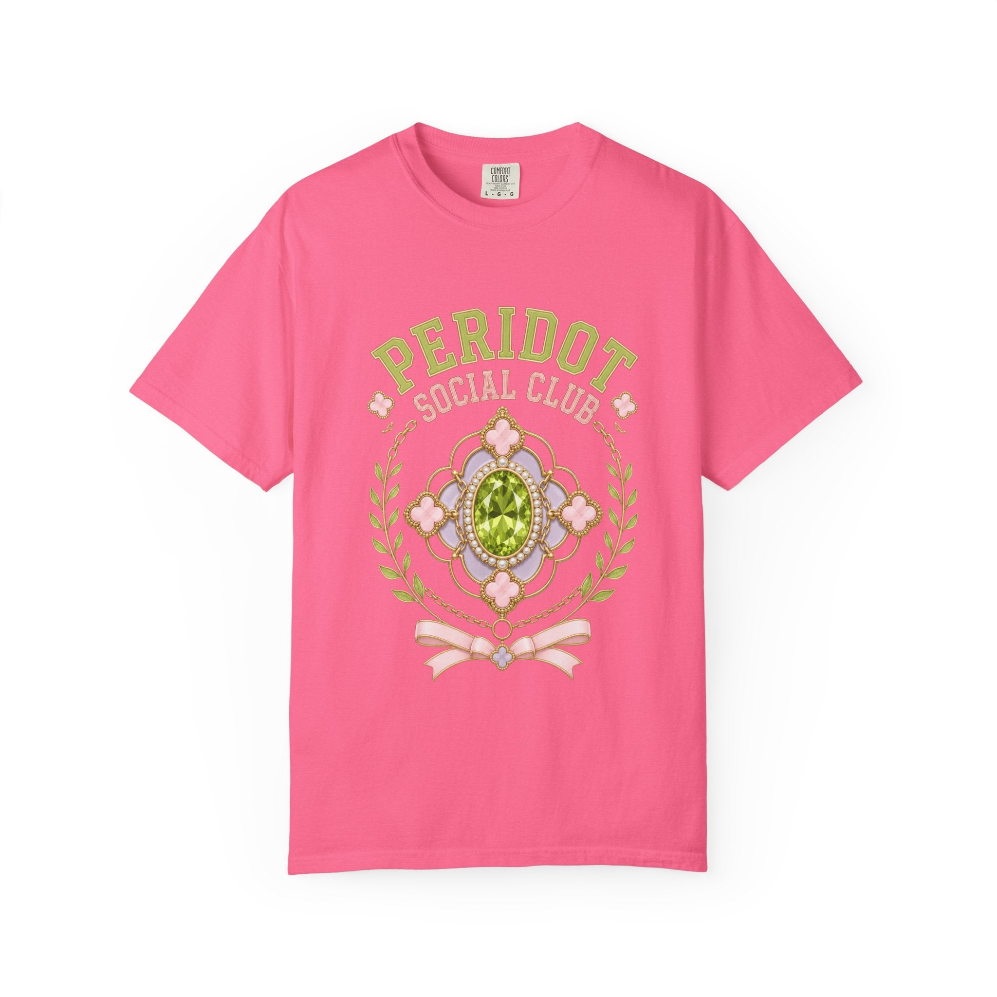 Peridot Social Club Tee - Comfort Colors