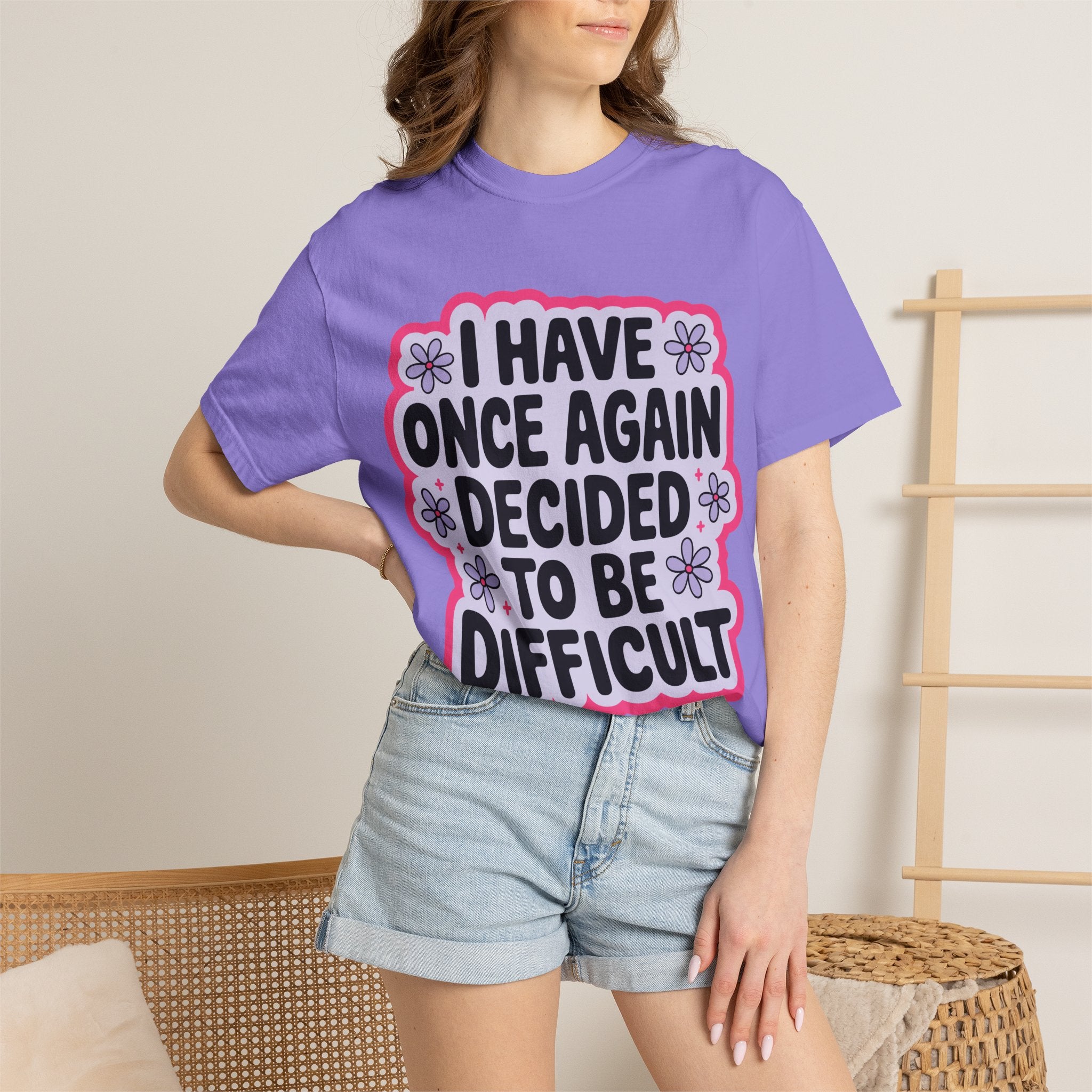 I Have Decided Once Again Tee - Comfort Colors