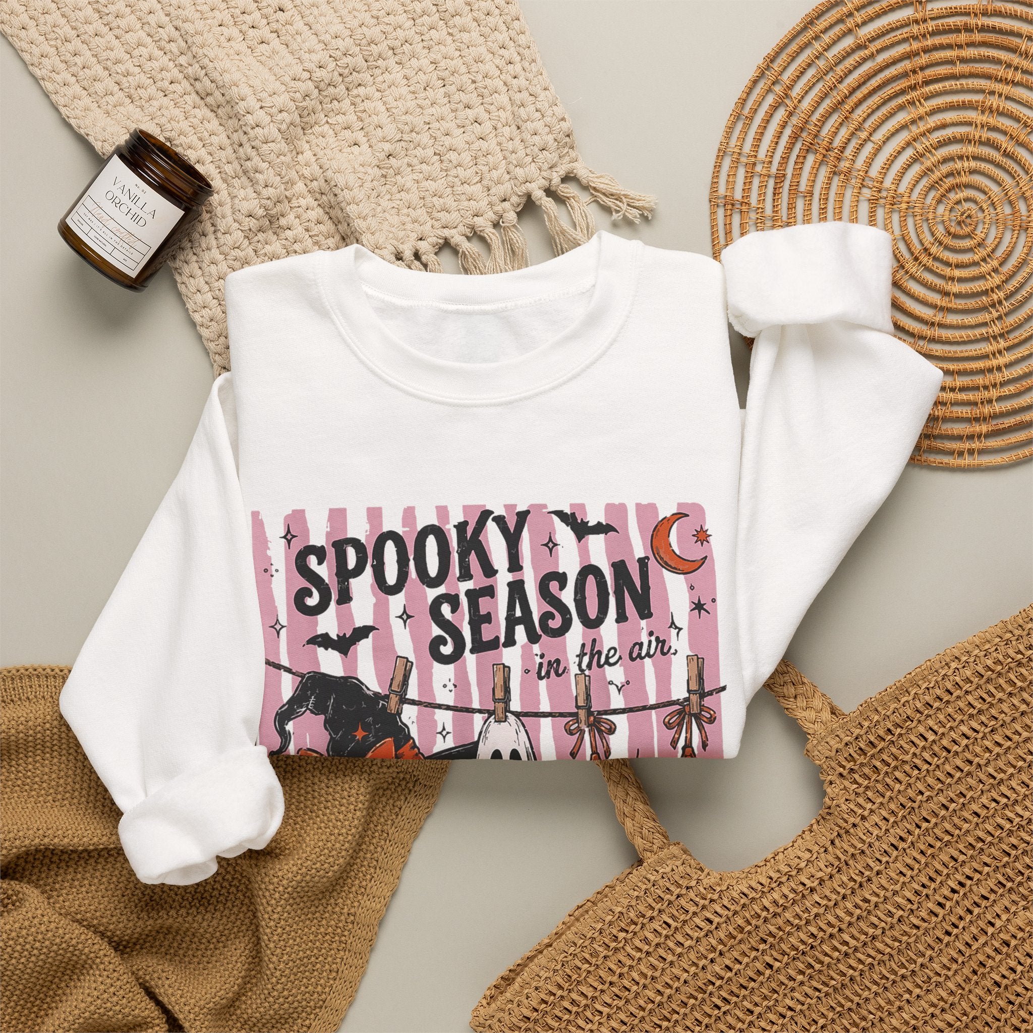 Spooky Season In The Air Sweatshirt - Gildan