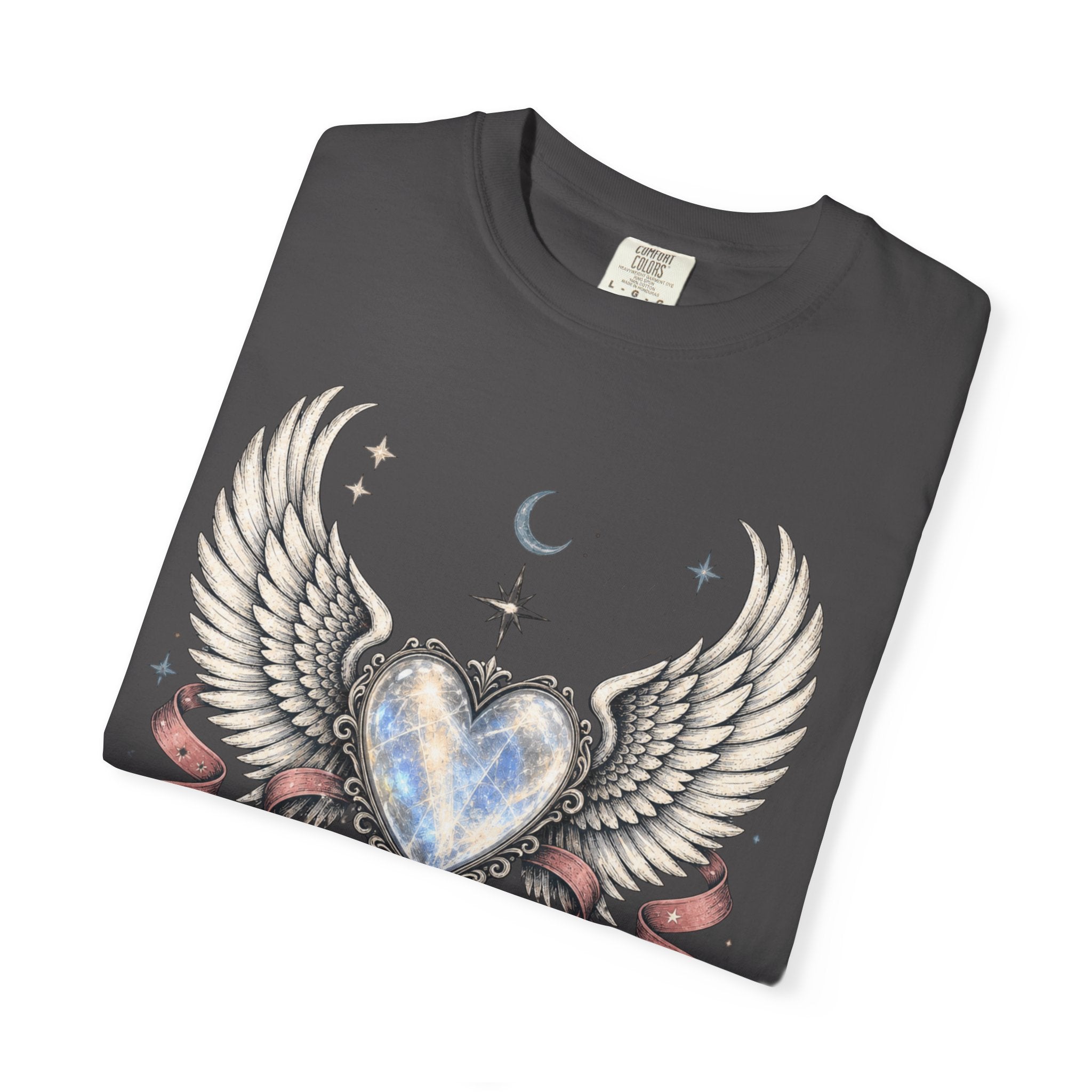 Soft Heart Strong Wings Tee - Comfort Colors