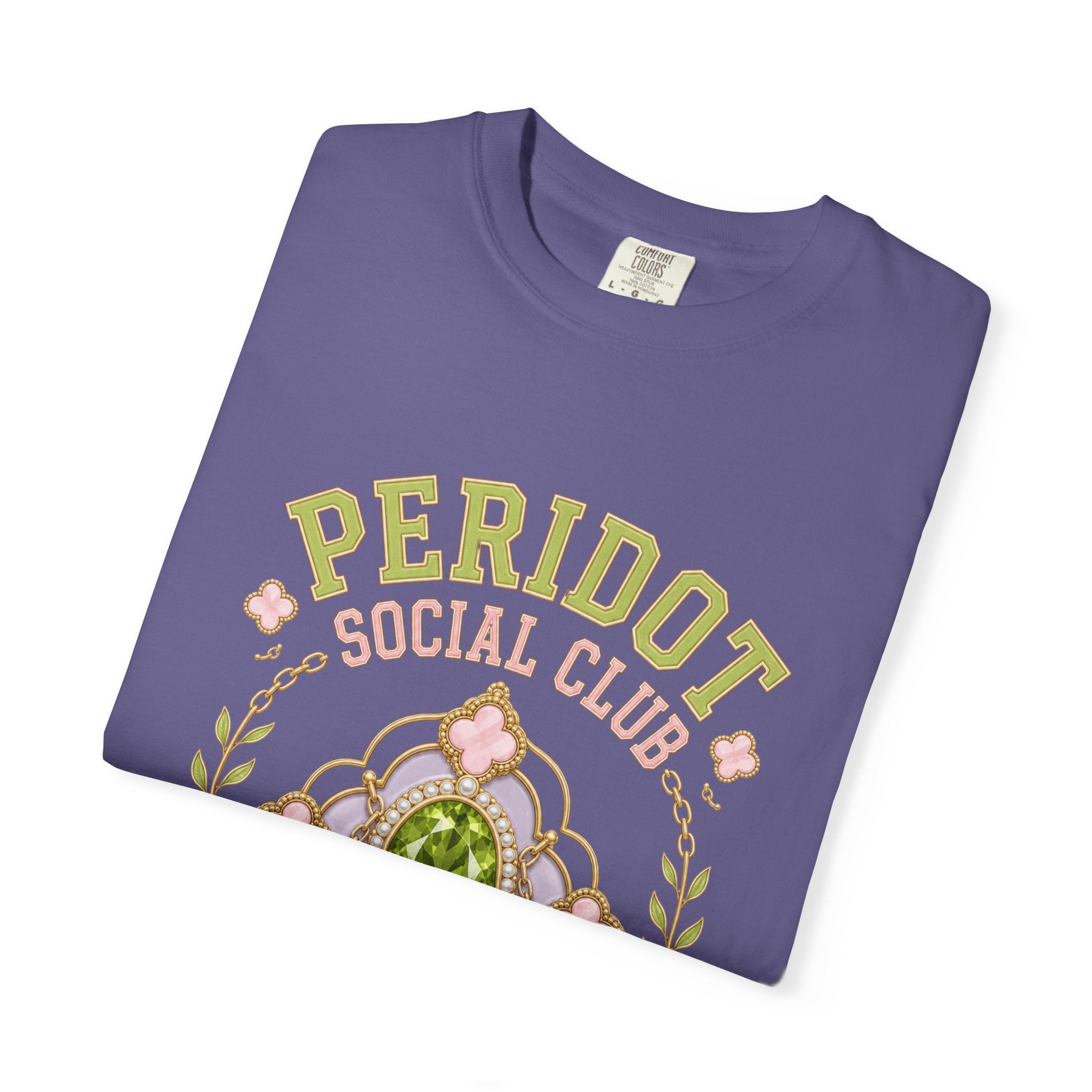 Peridot Social Club Tee - Comfort Colors