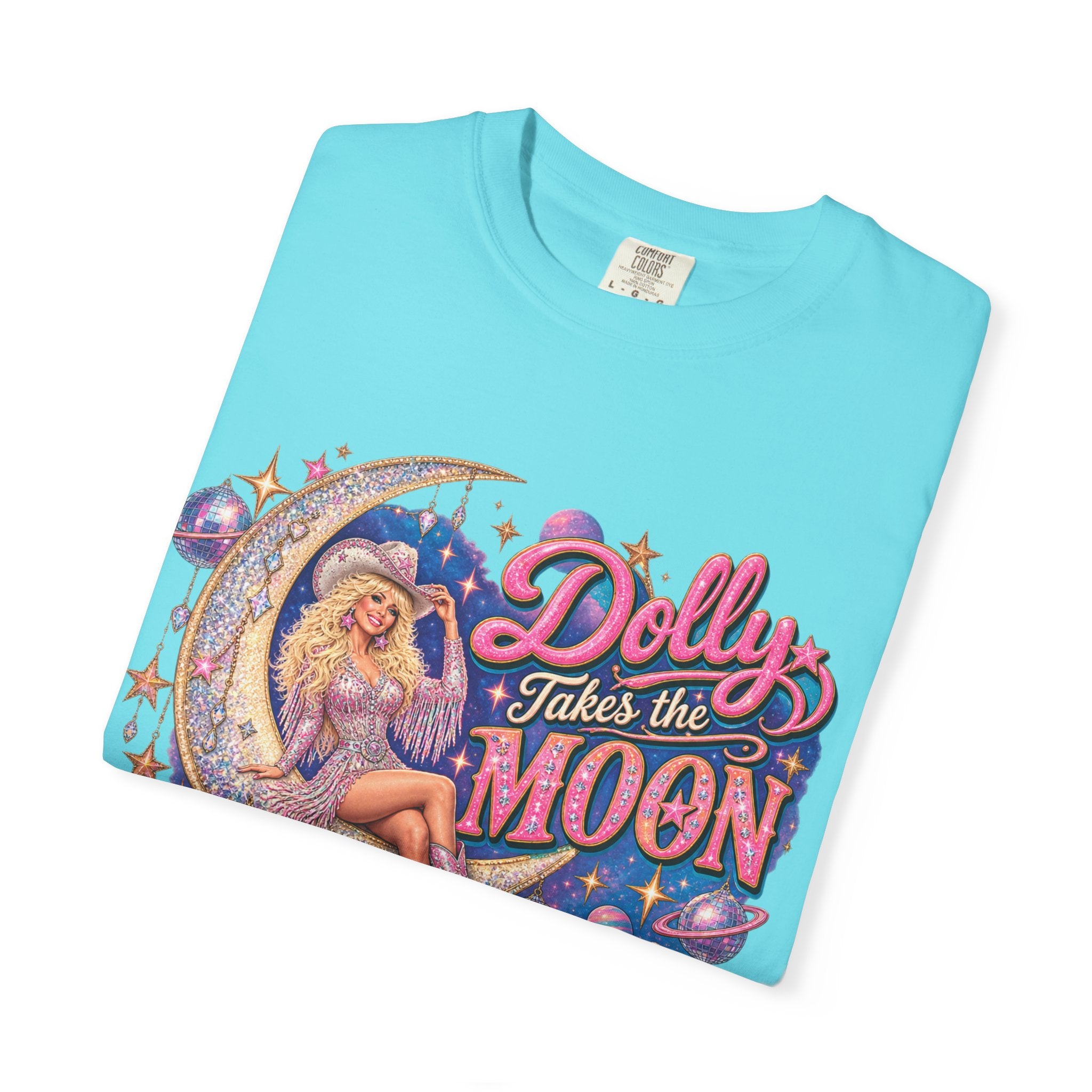 Dolly Takes The Moon Tee