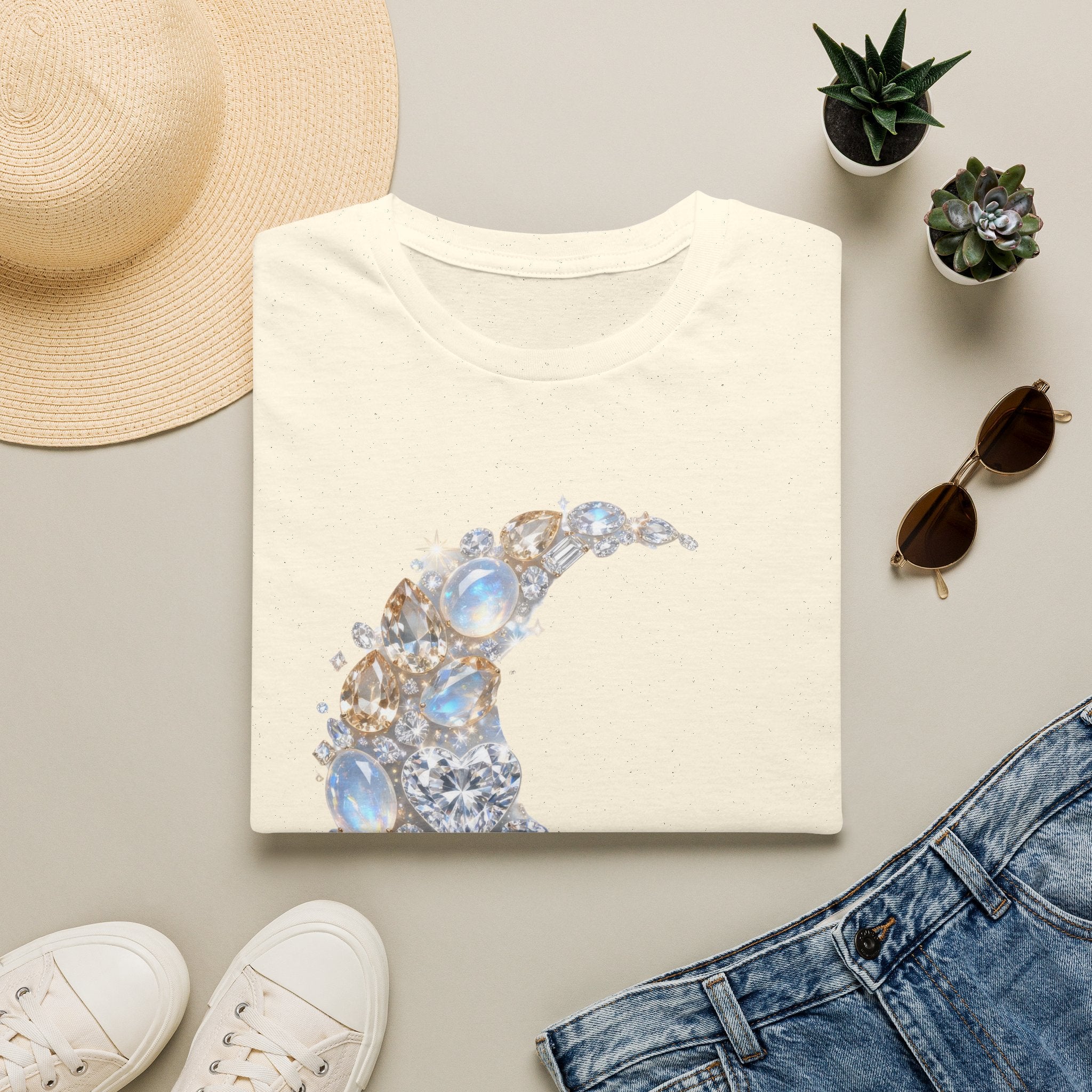 Crescent Moon Tee - Gildan
