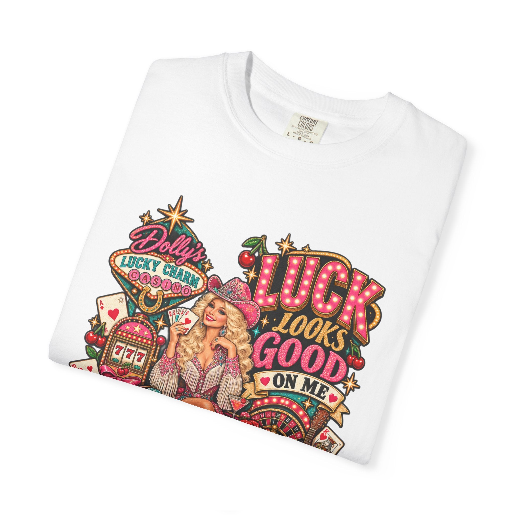 Dolly's Lucky Charm Casino Tee