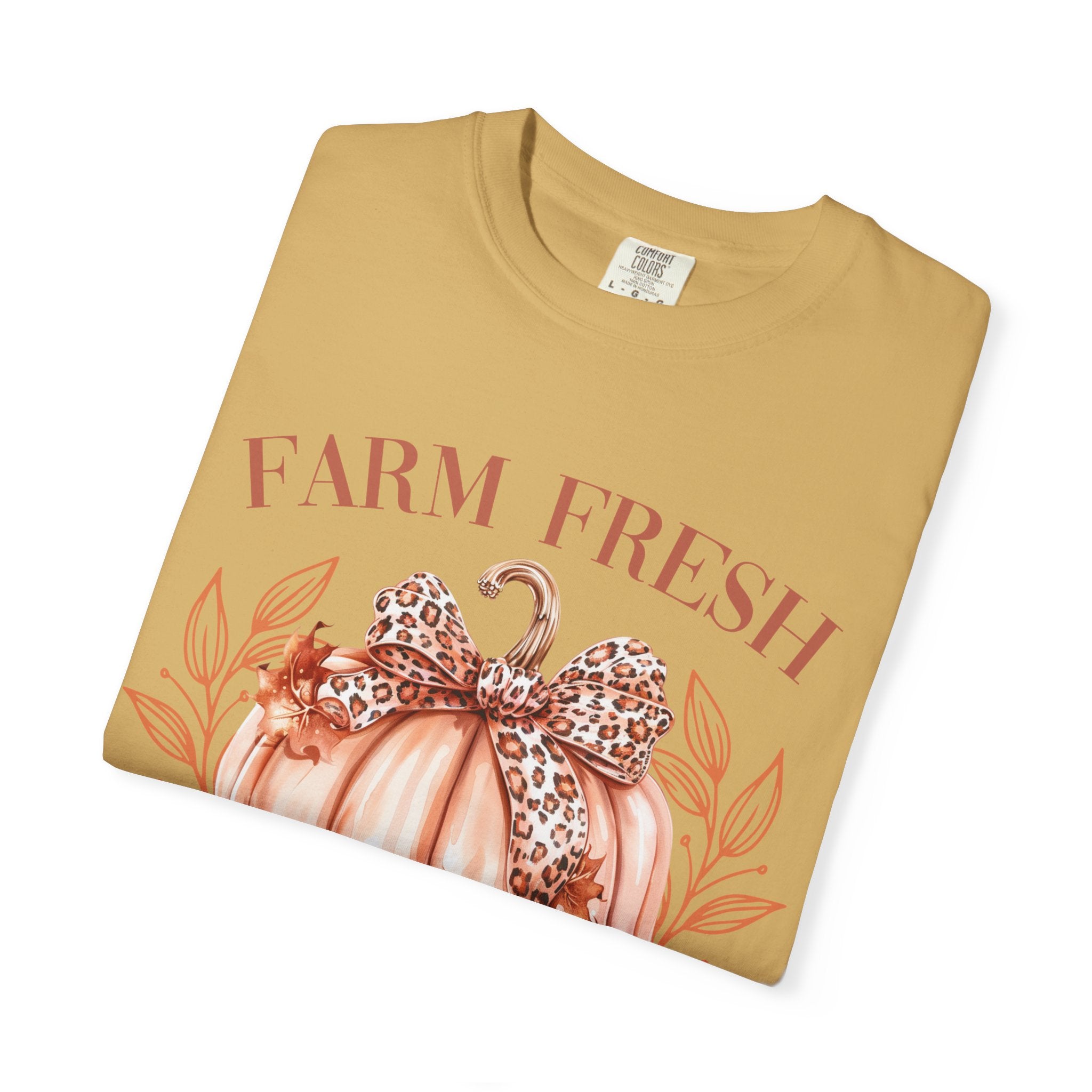 Farm Fresh Pumpkins Tee - Comfort Colors