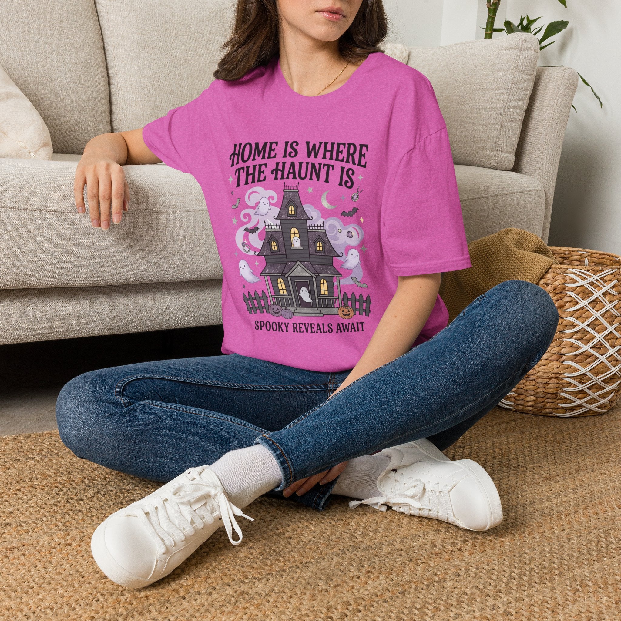 Home Is Where The Haunt Is Tee - Gildan