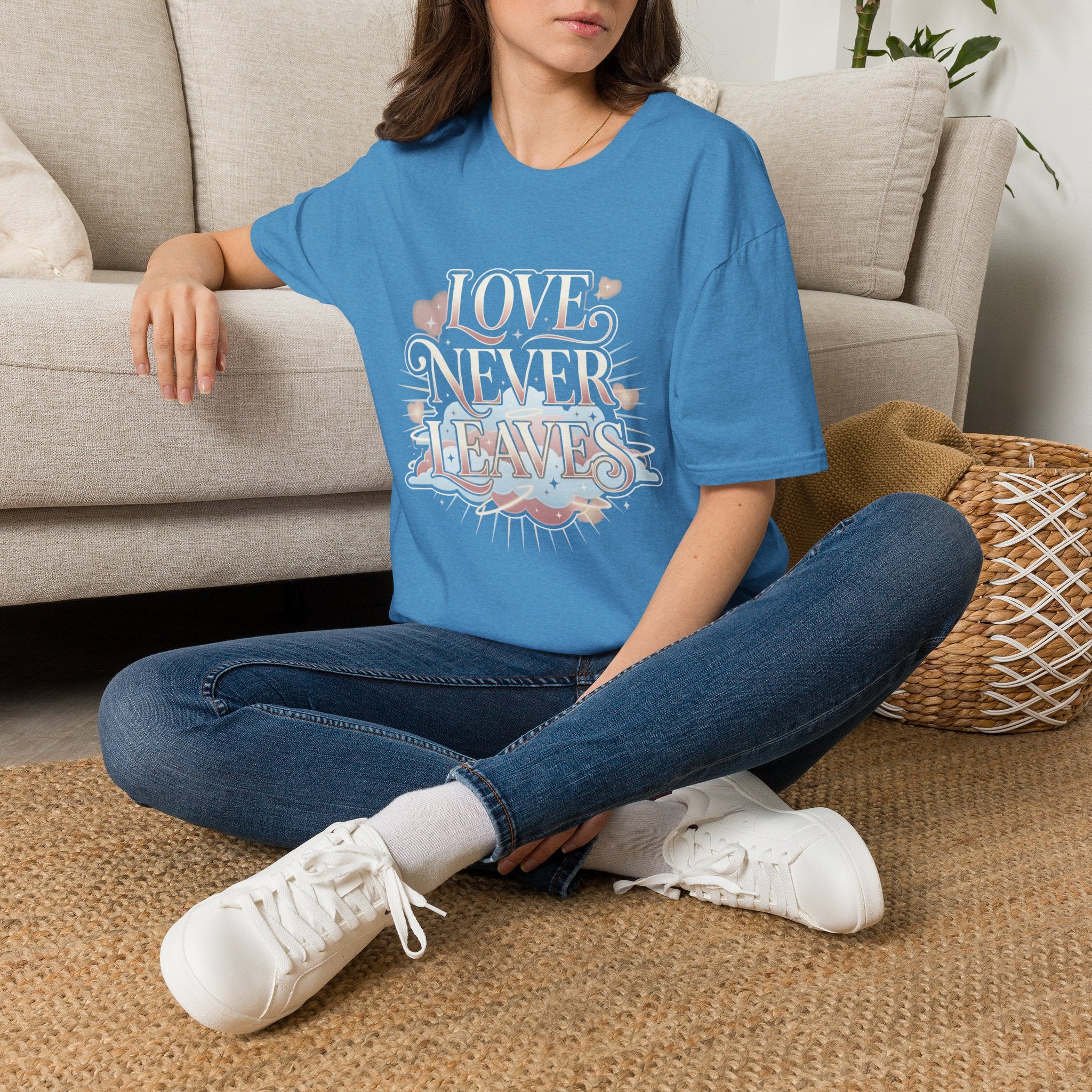 Love Never Leaves Tee - Gildan